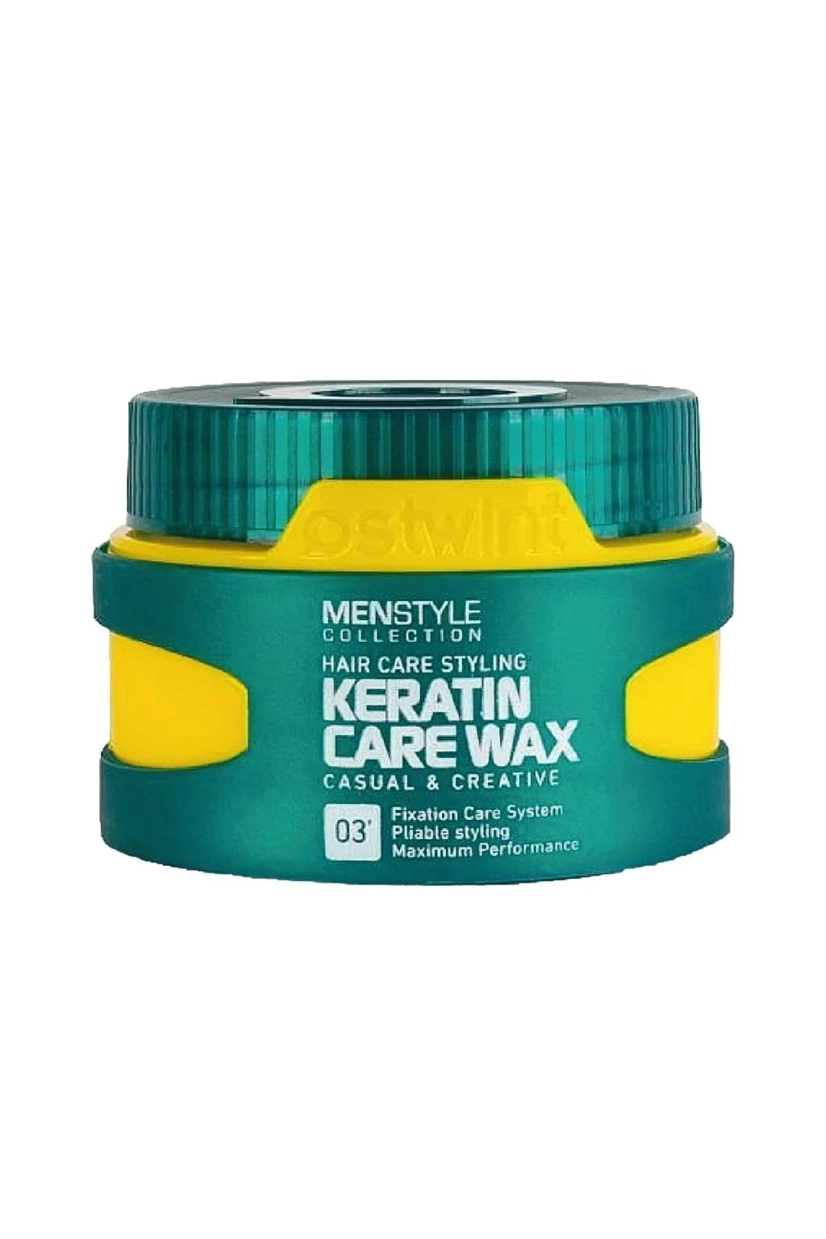 Menstyle Collection Saç Şekillendirici Wax Keratin Care No:3 Sarı 150Gr