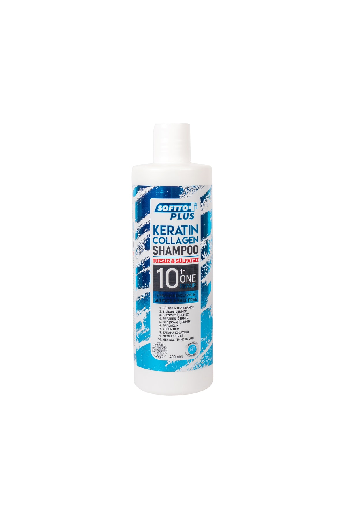 Keratin  Colagen Tuzsuz Şampuan 400 Ml