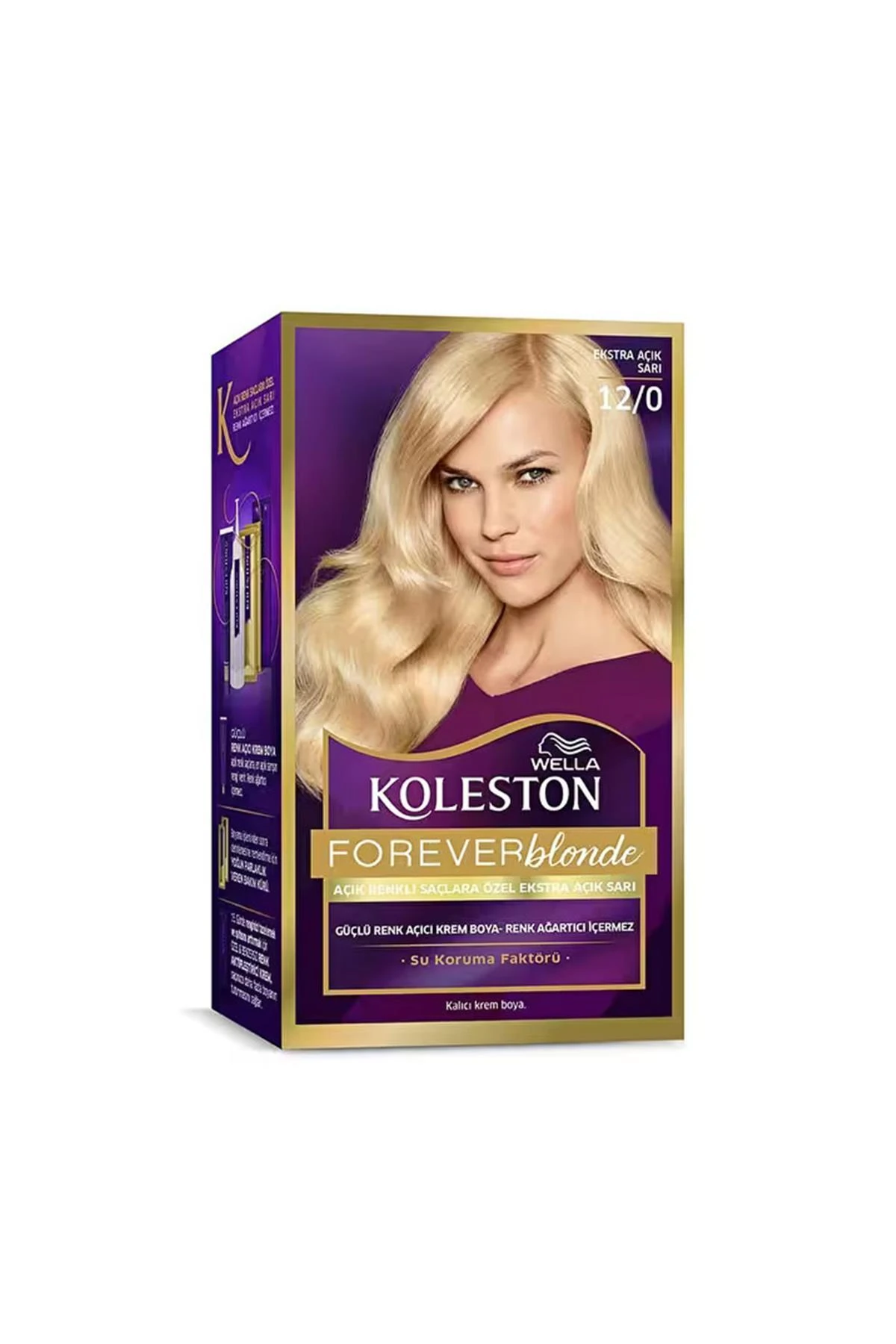 Kit Saç Boyası & No: 12/0 Çok Açık Doğal Sarı Yeni