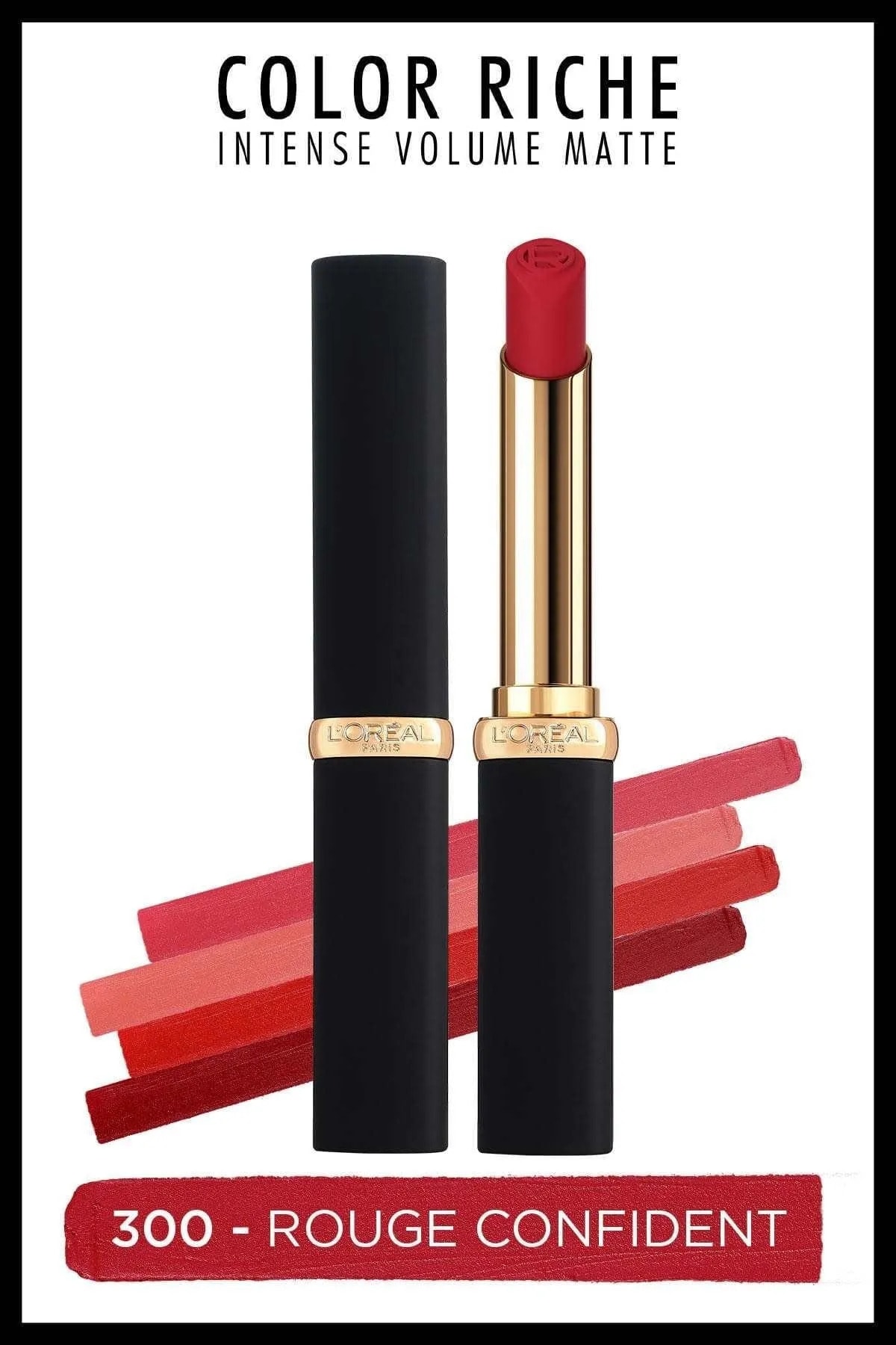 Color Riche Colors Of Worth Intense Volume Matte Ruj - 300 Rouge Confident