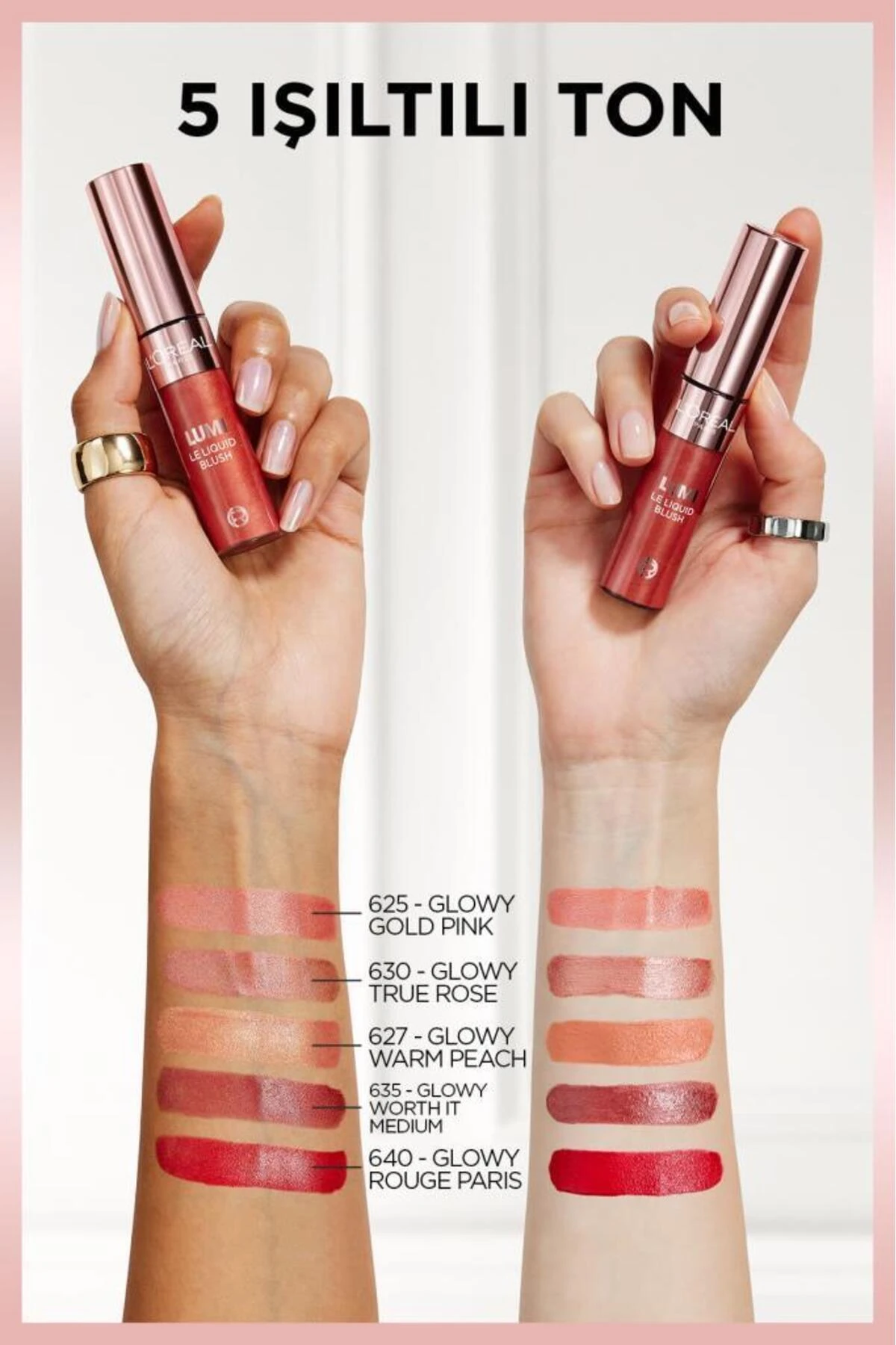 Lumi Blush Likit Allık - 640 Glowy Rouge Paris