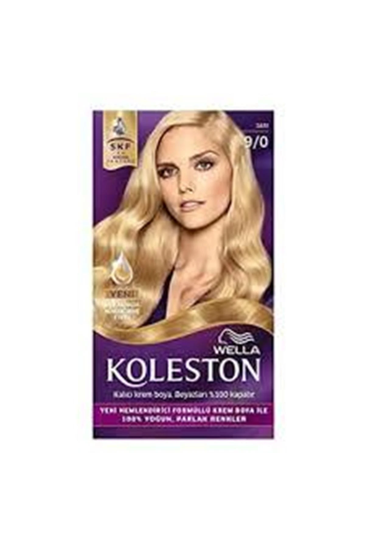 Kit Saç Boyası & No: 9/0 Sarı Yeni