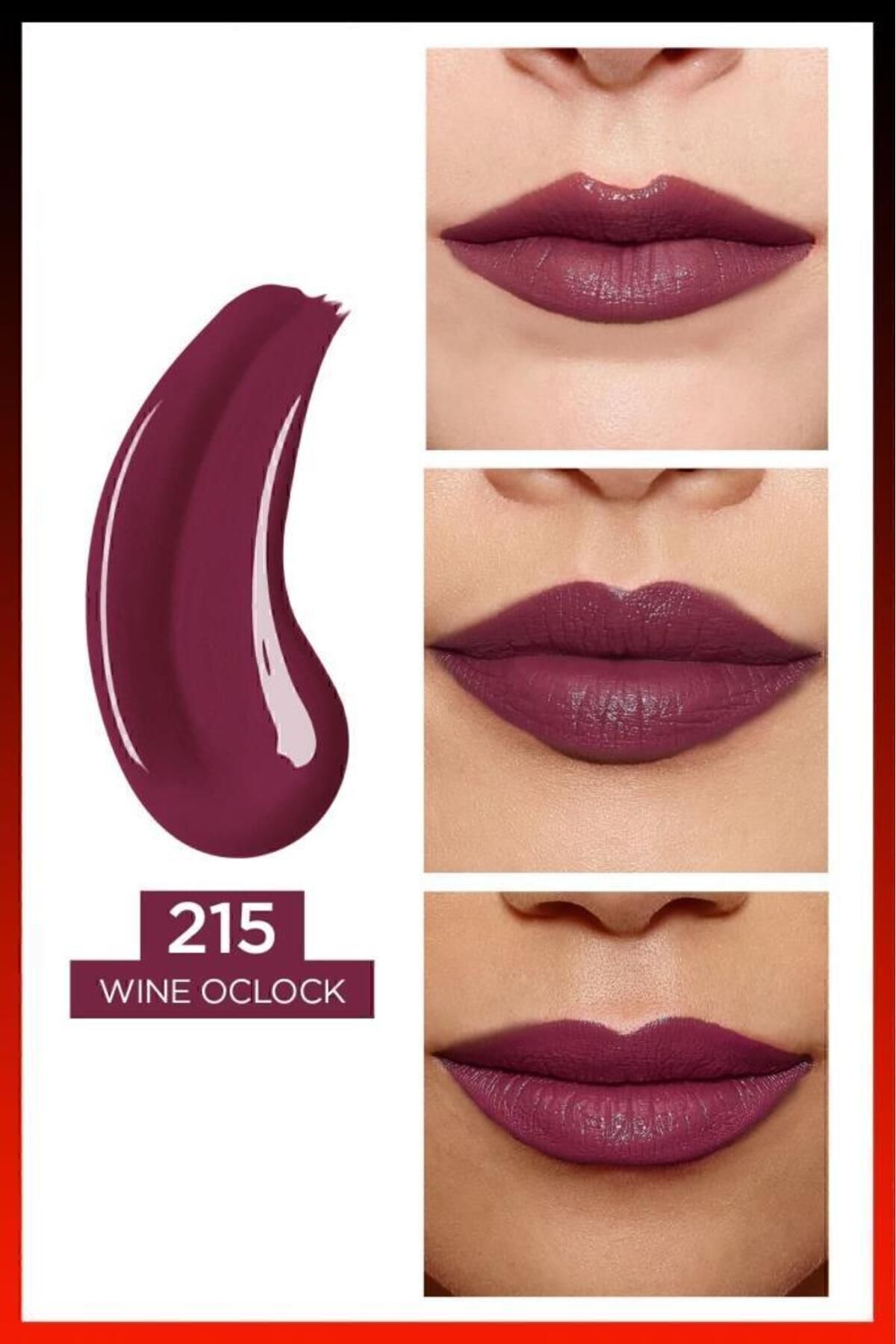 Infaillible 2-Step 24 Saat Kalıcı Likit Ruj & Balm - 215 Wine Oclock