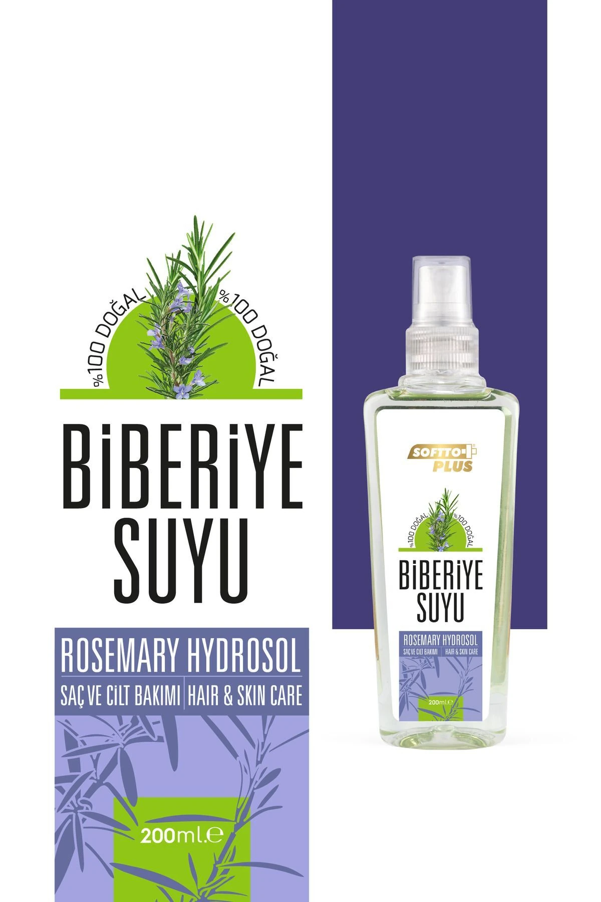 Saç Spreyi 200Ml Biberiye