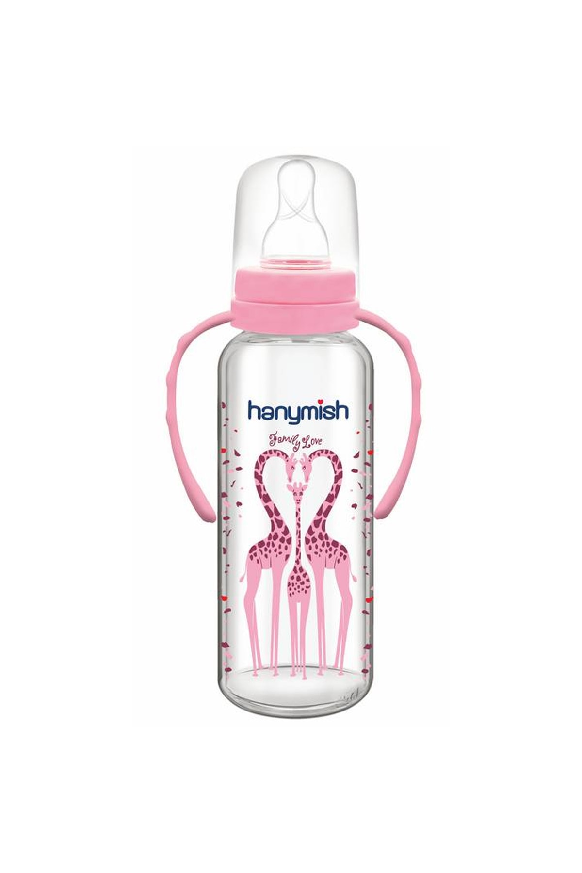 402 Kulplu Cam Biberon 240 Ml