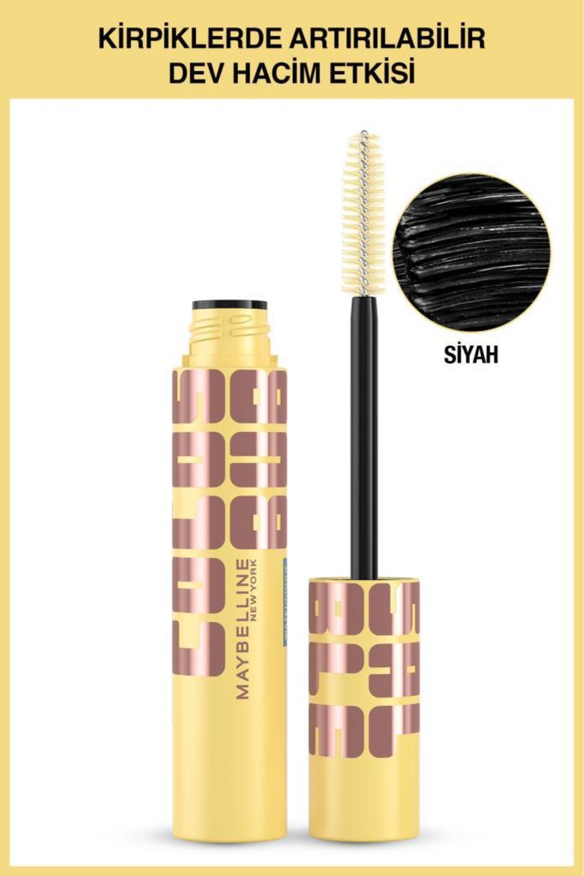 Colossal Bubble Hacim Veren Maskara - Siyah
