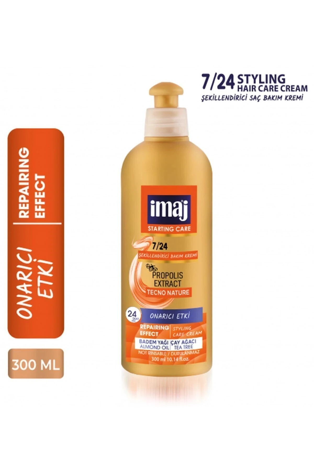 Imaj 7/24 Şekillendirici Saç Bakım Kremi 300 Ml Onarıcı Etki