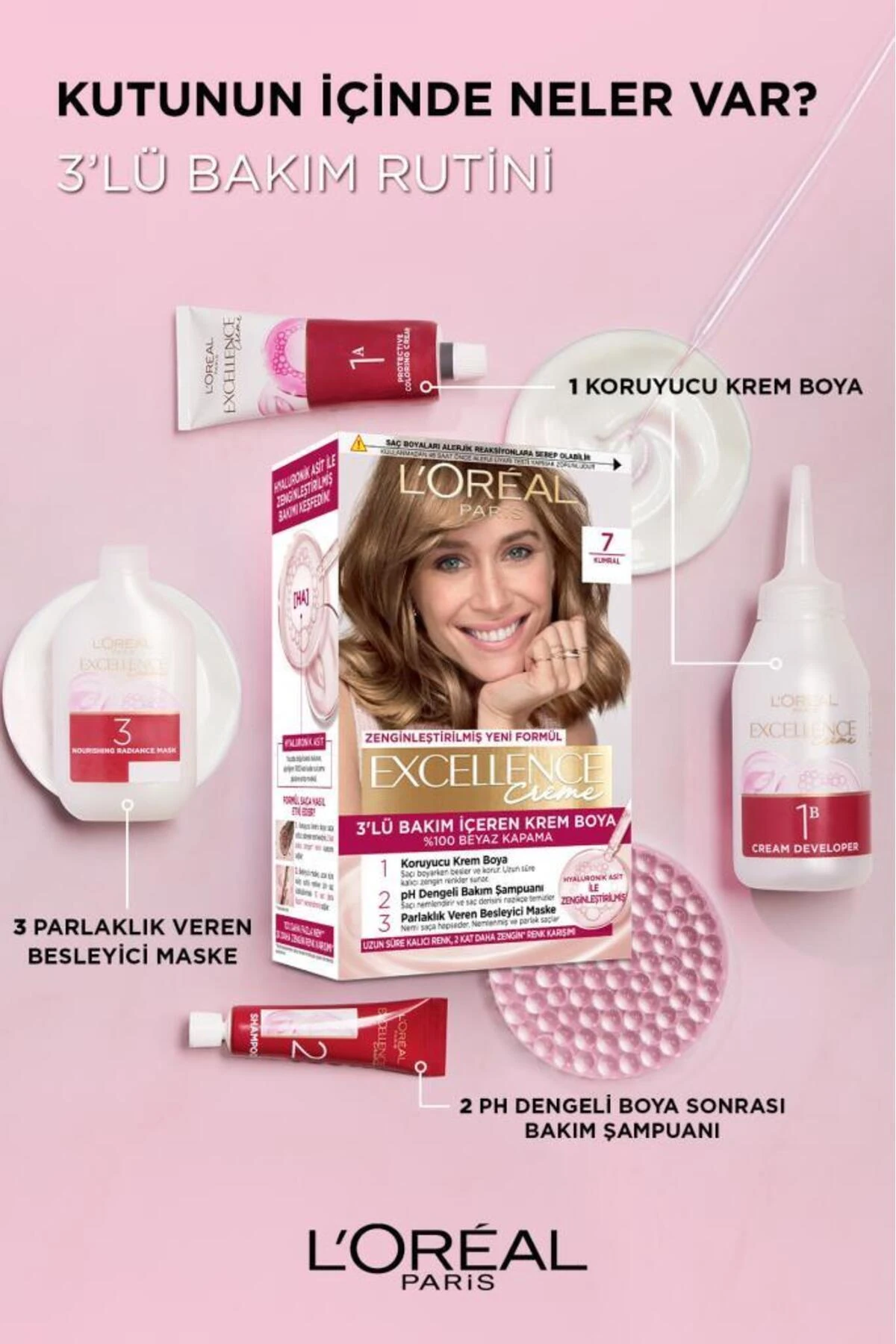 Excellence Creme Saç Boyası 5.02 Bronz Kahve