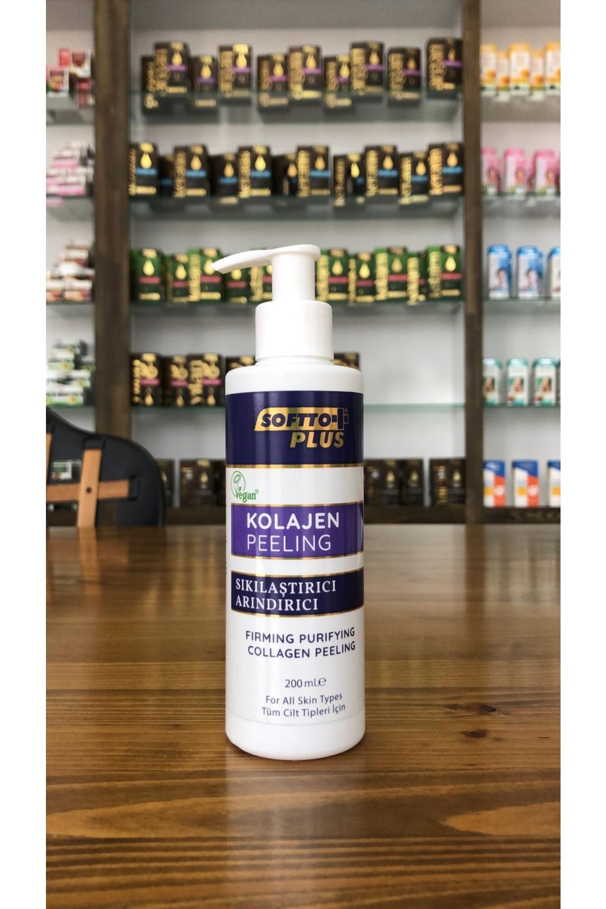 Sıkılaştırıcı & Arındırıcı Kolajen Peeling