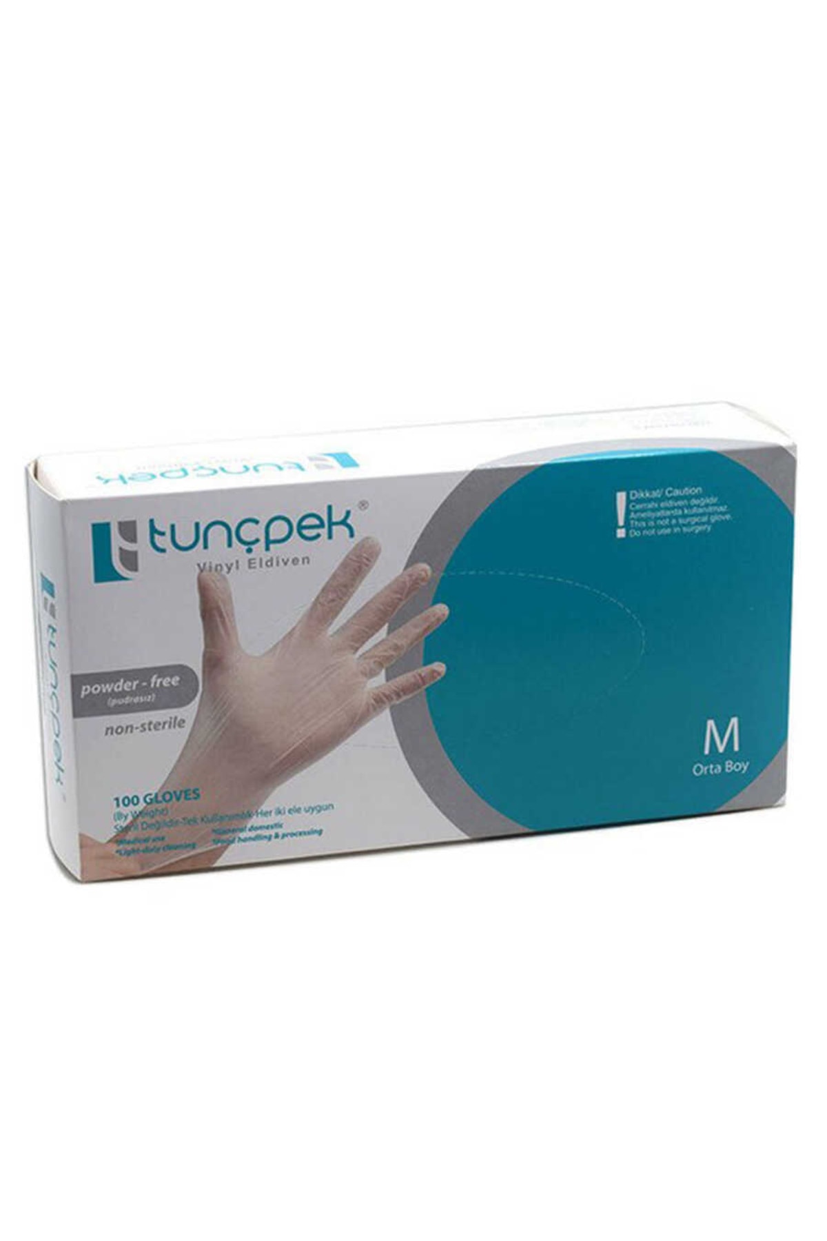 Pudrasız Vinil Eldiven M