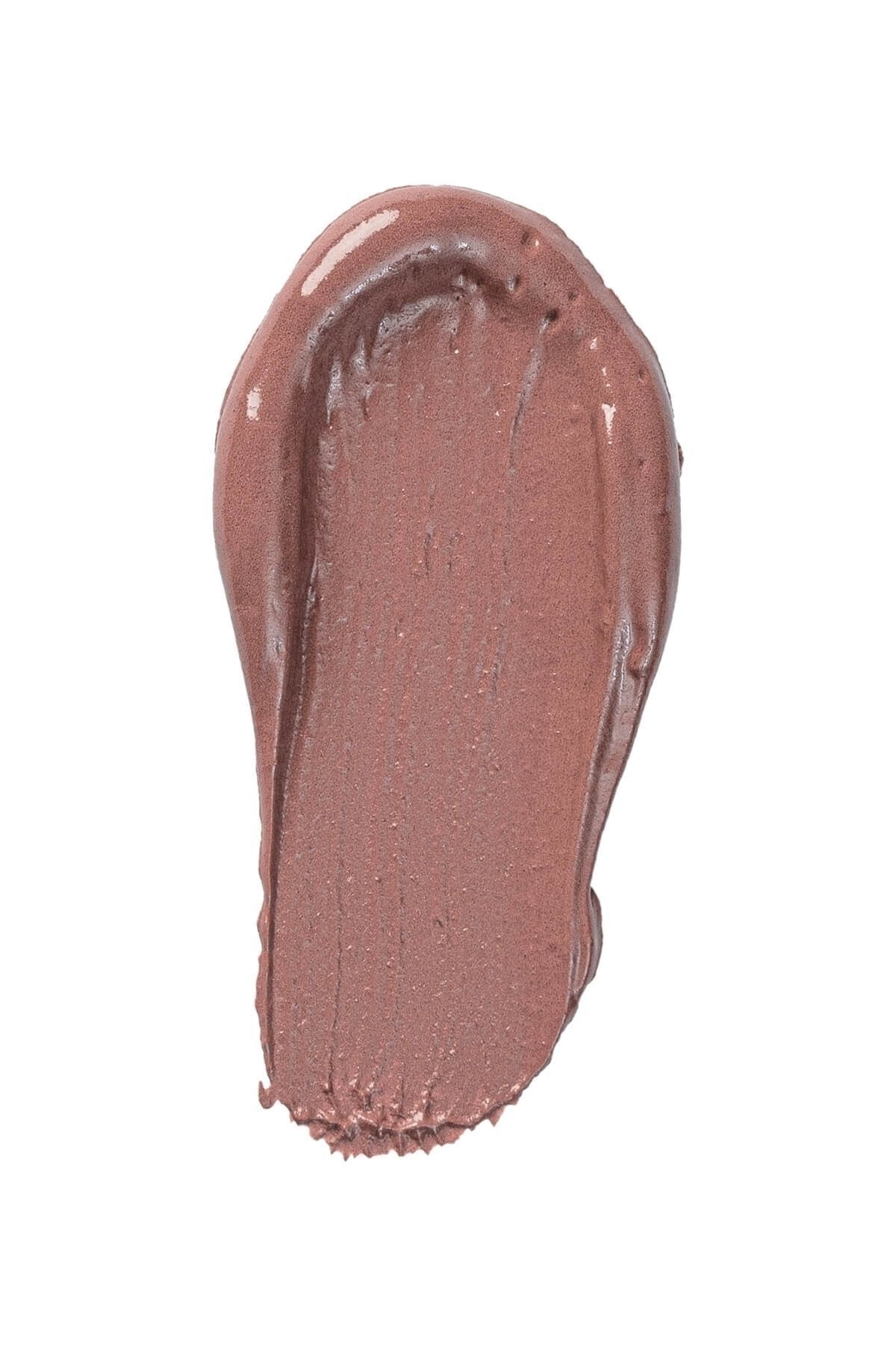 Mattemoist Lipgloss Yarı Mat Saten Bitişli Likit Ruj 401 Mat Nude - Nude