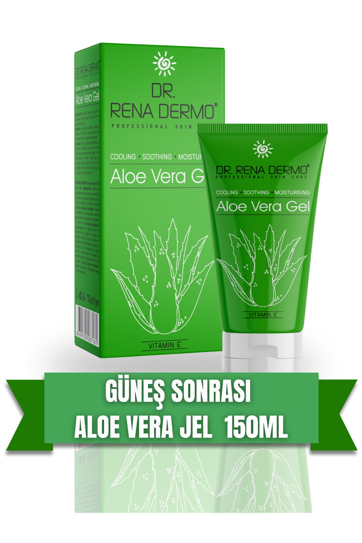 Dr. Rena D Aloe Vera Güneş Sonrası Rahatlatıcı Ve Yapılandırıcı Jel