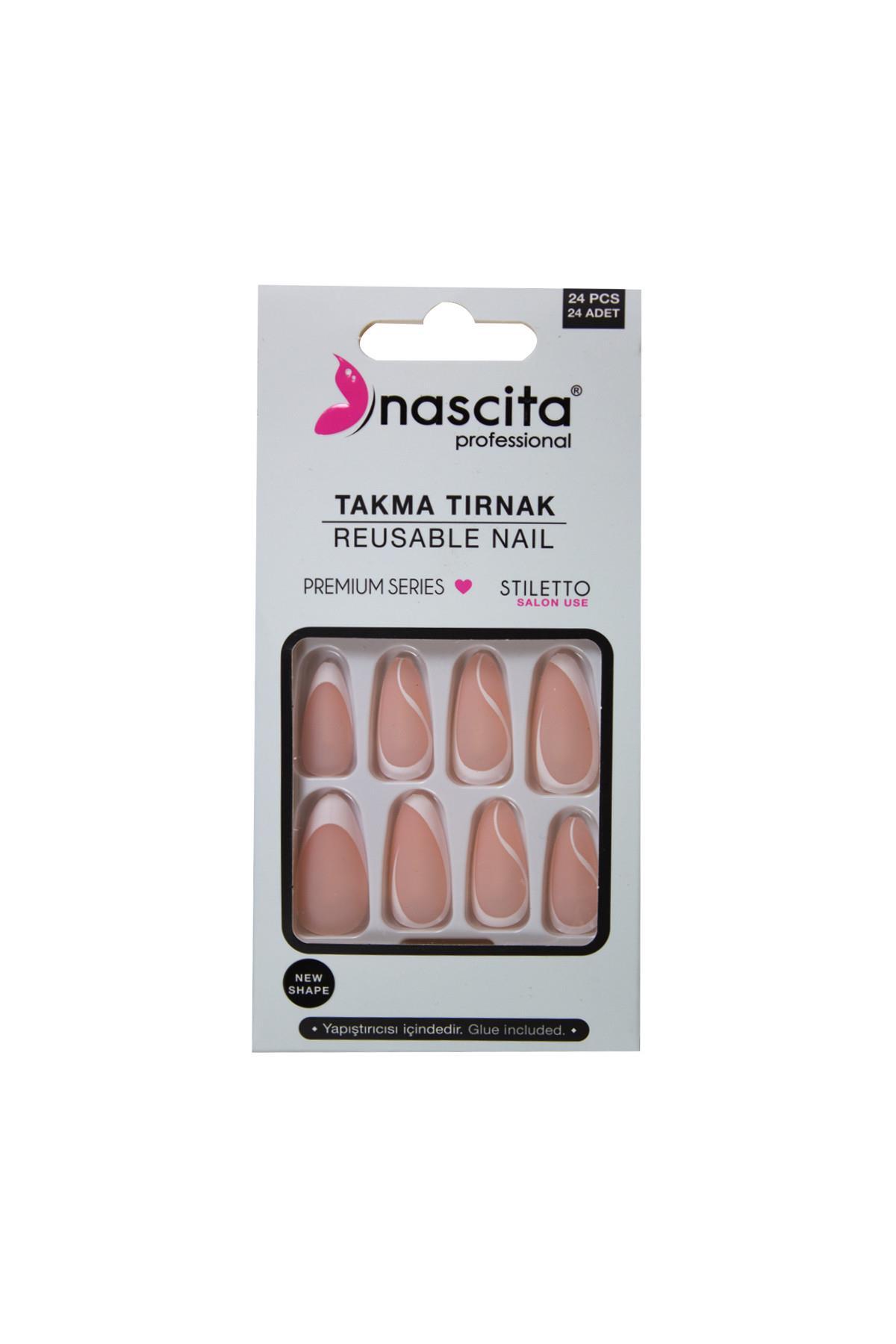 Mat Stiletto Tırnak - 204