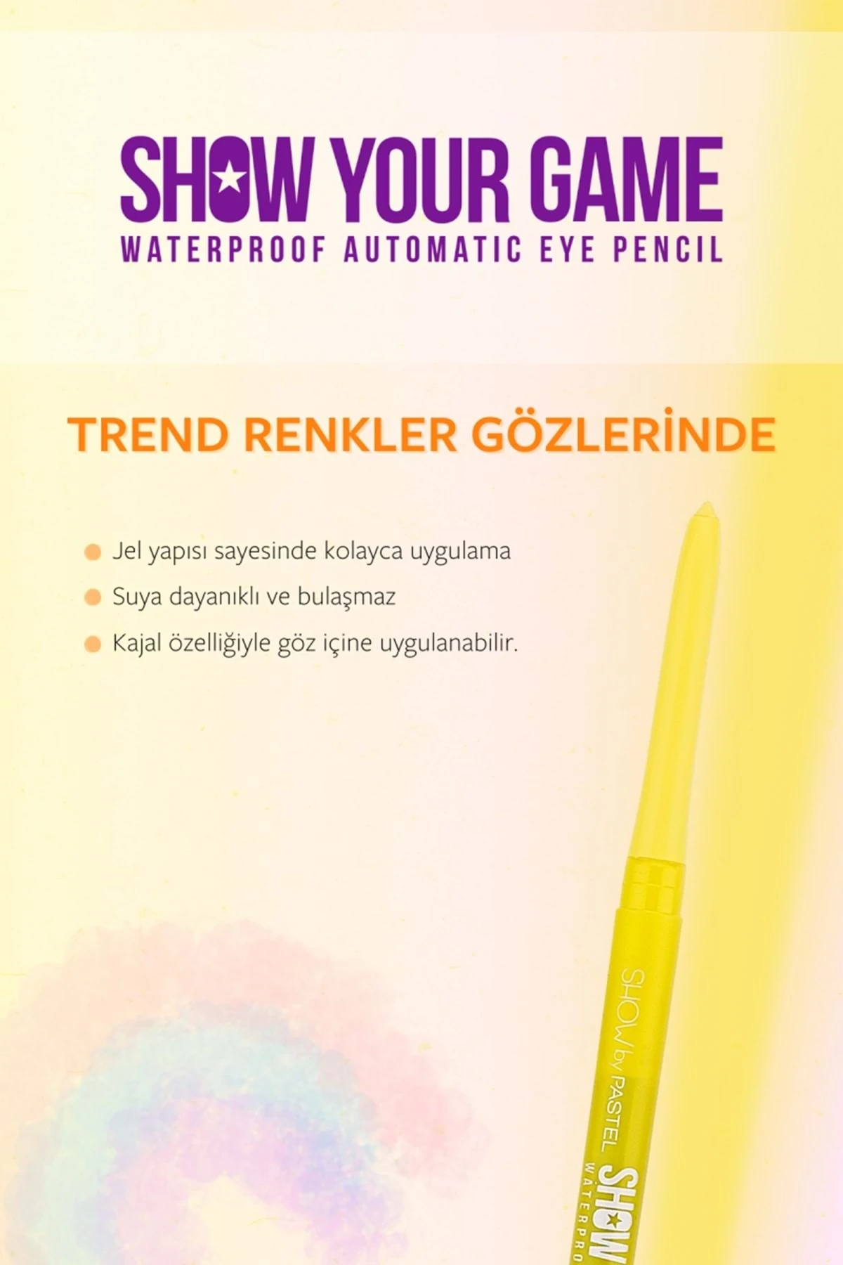 Show By Show Your Game Waterproof Gel Eye Pencil - Suya Dayanıklı Jel Göz Kalemi 401
