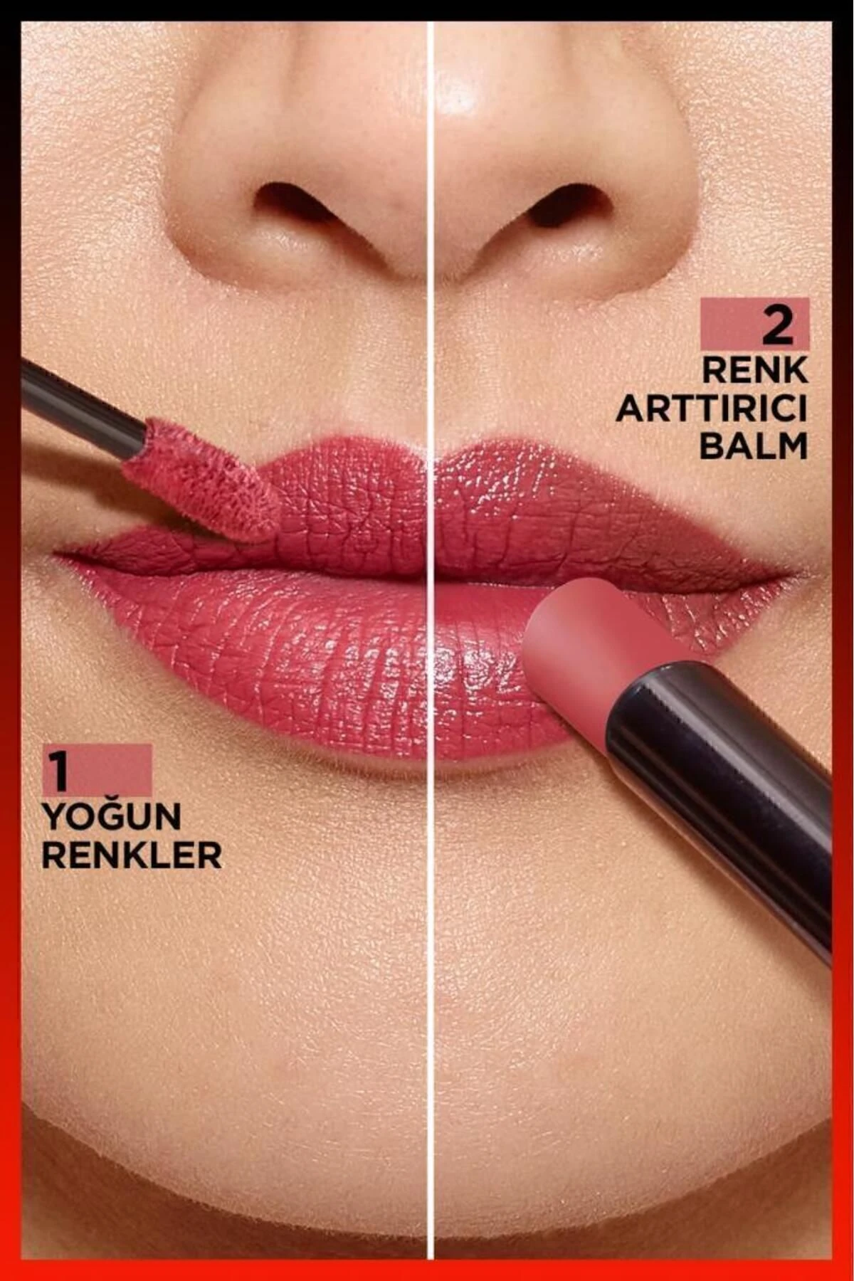 L'Oréal Paris Infaillible 2-Step 24 Saat Kalıcı Likit Ruj & Balm - 801 Toujours Toffee