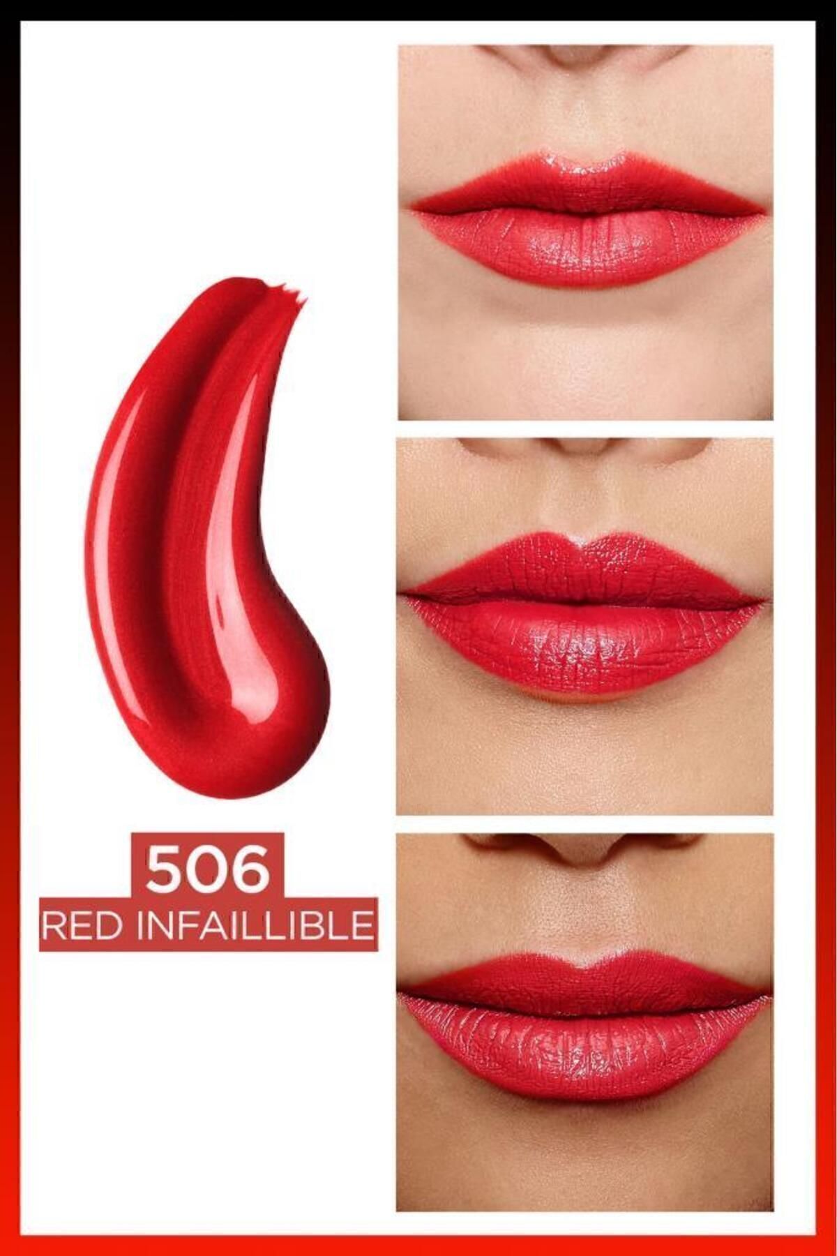 Infaillible 2-Step 24 Saat Kalıcı Likit Ruj & Balm - 506 Red Infaillible