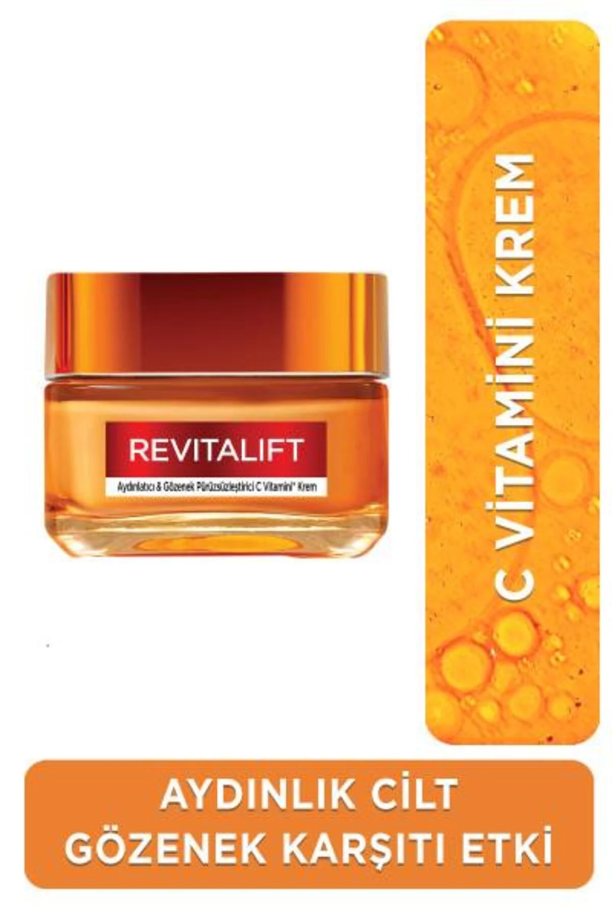 Revitalift Clinical Aydınlatıcı & Gözenek Pürüzsüzleştirici C Vitamini Krem