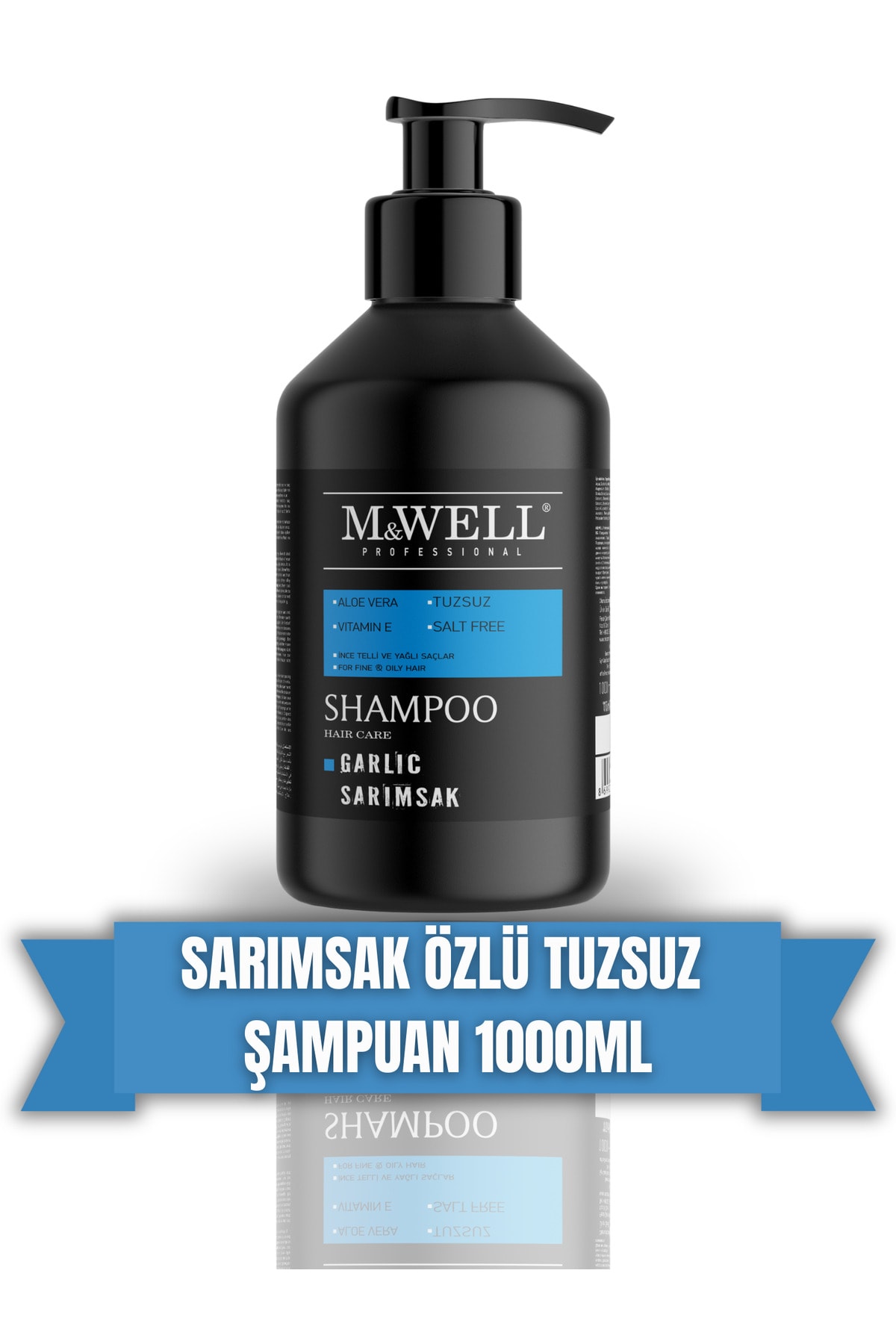 Protez Saç Şampuanı Tuzsuz 1000 Ml