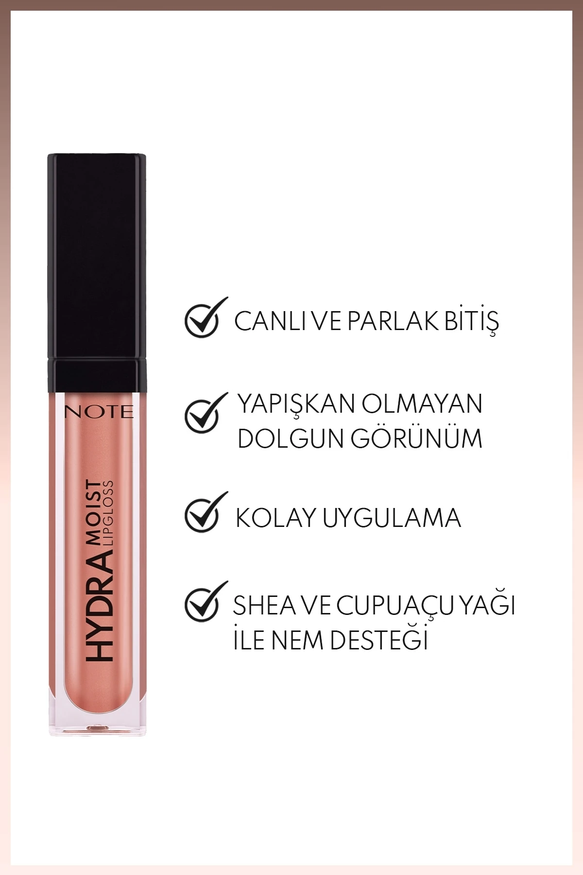Hydramoist Lipgloss Nemlendirici Dudak Parlatıcısı - 13 Secret Kiss - Işıltılı