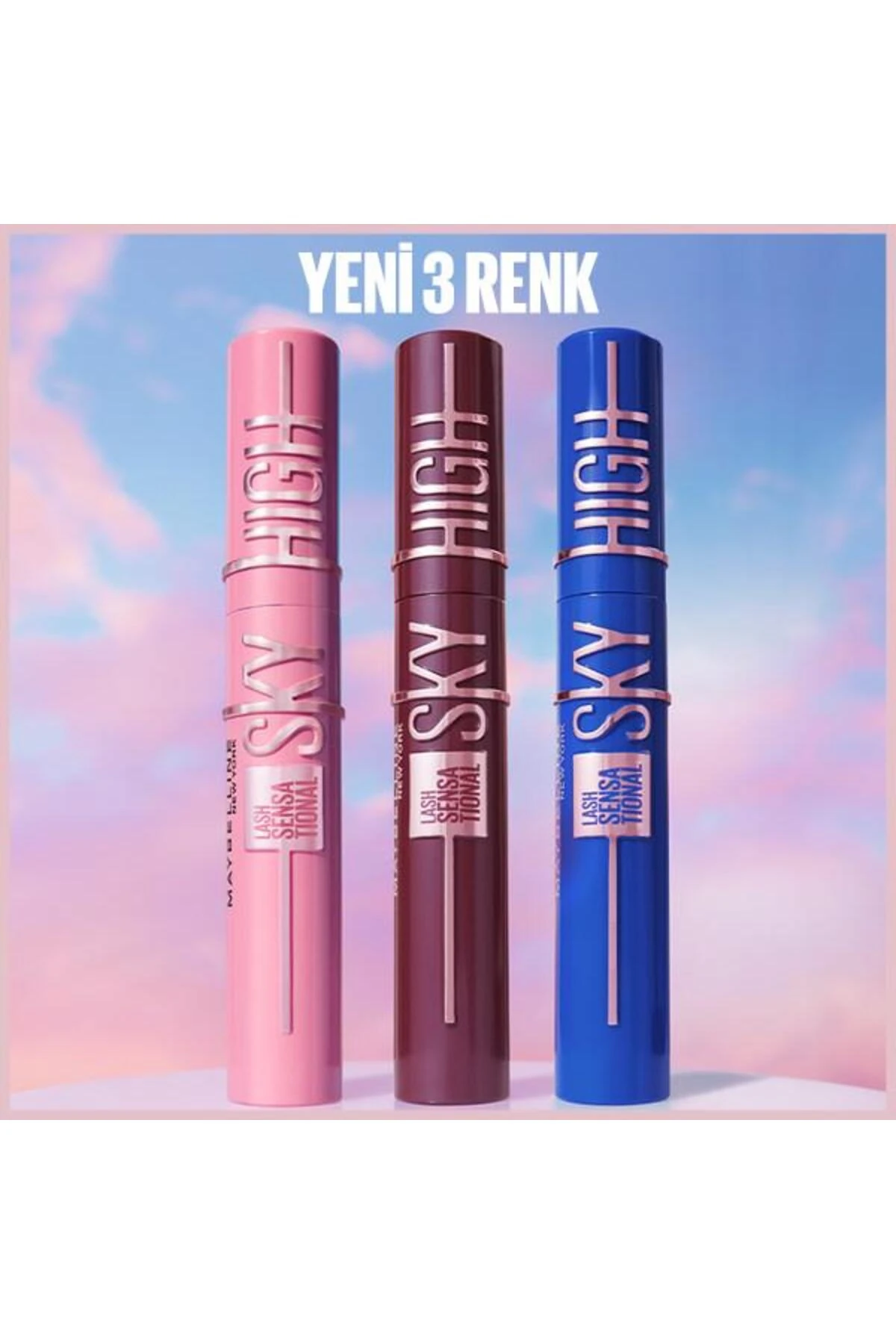 Lash Sensational Sky High Burgundy Haze Maskara