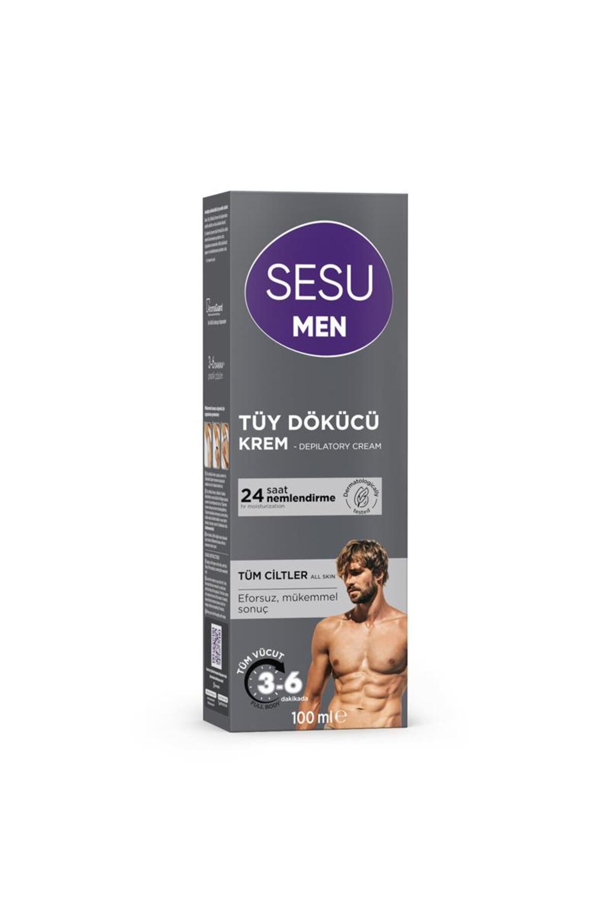 Men Erkek İçin Tüy Dökücü Krem 100 Ml