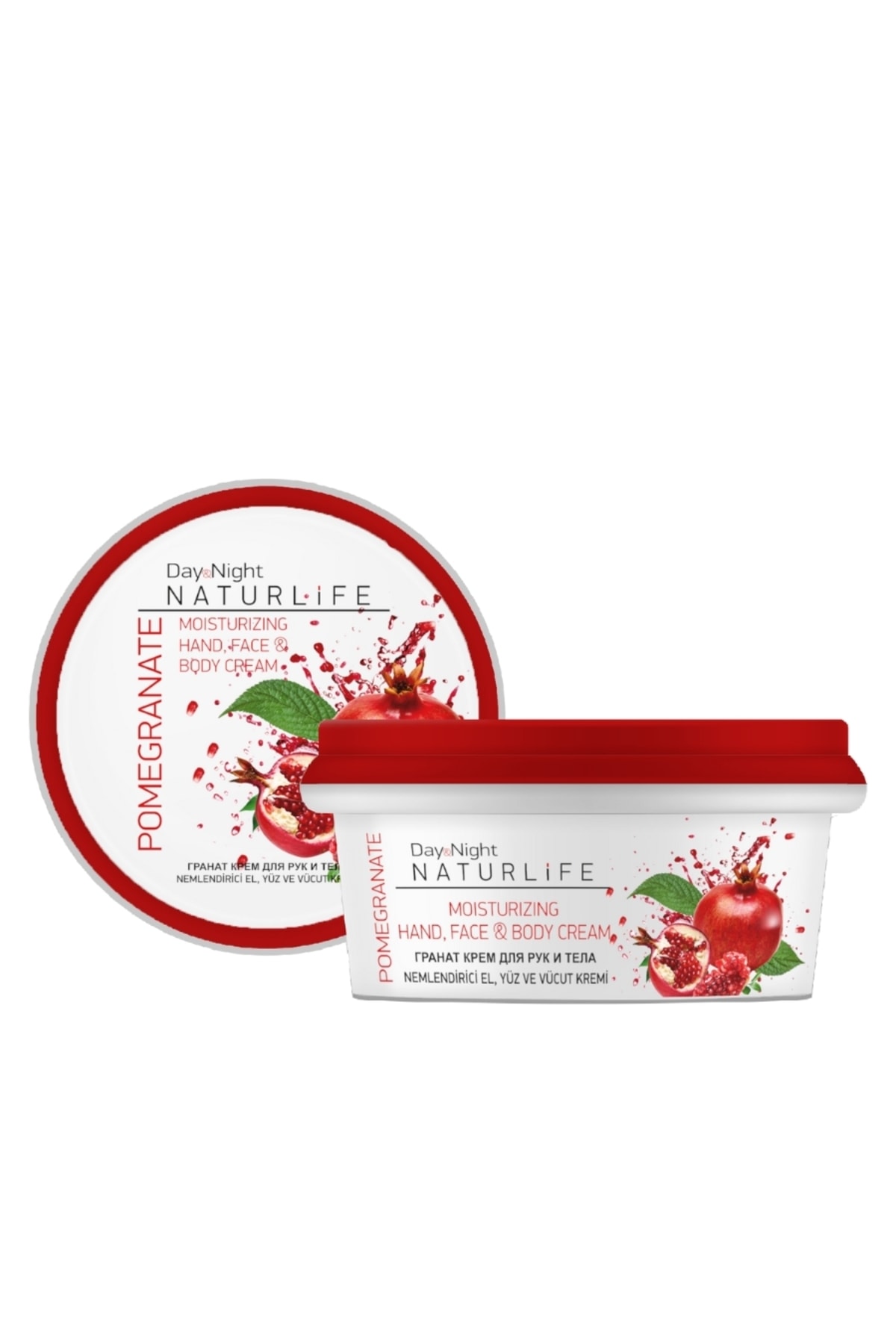 Day&Night Nemlendirici El, Yüz Ve Vücut Nar Kremi 50Ml