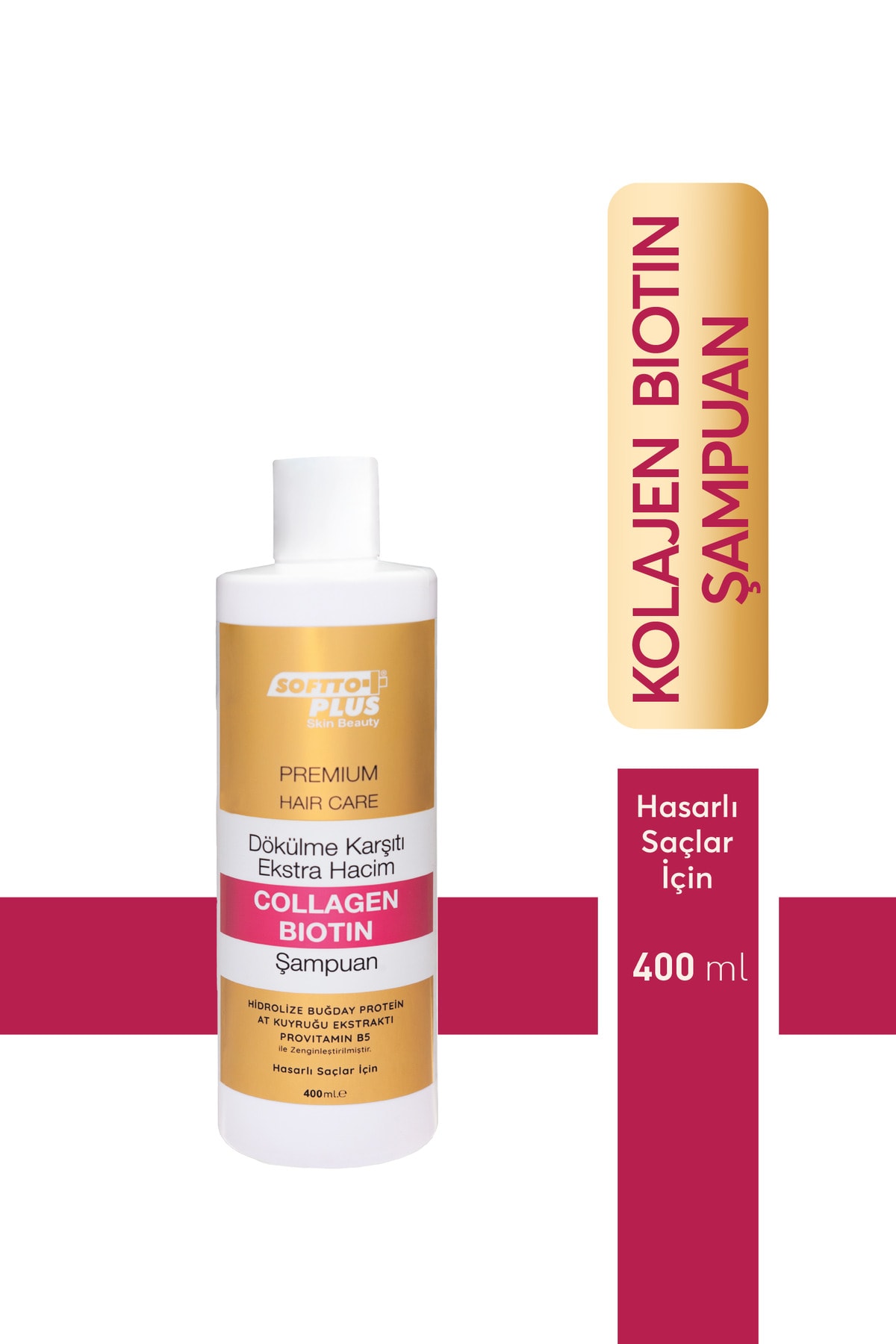 Anti-Haır Loss Extra Volume Collagen Bıotın Şampuan 400 Ml