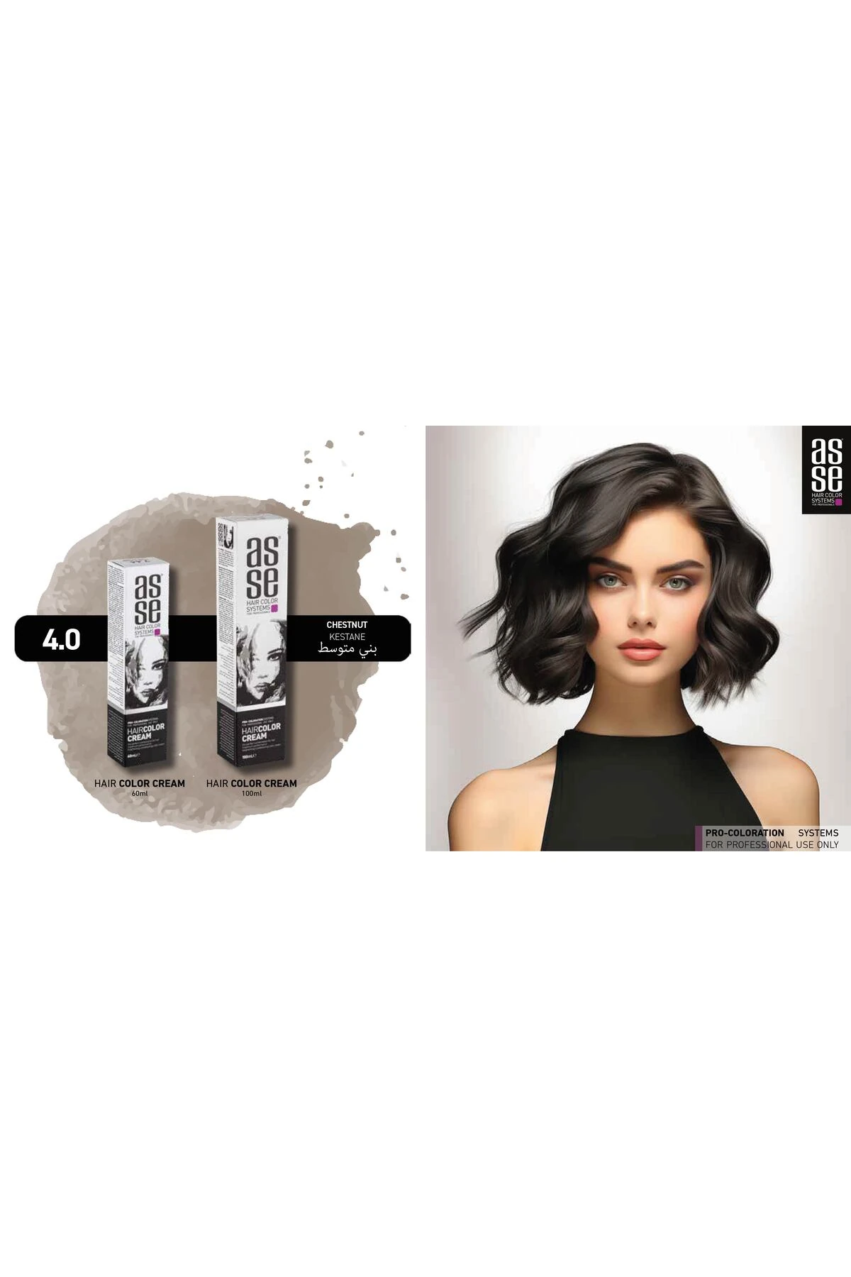 Berberdeposu Krem Saç Boyası 60 Ml (Siyah 1.0)