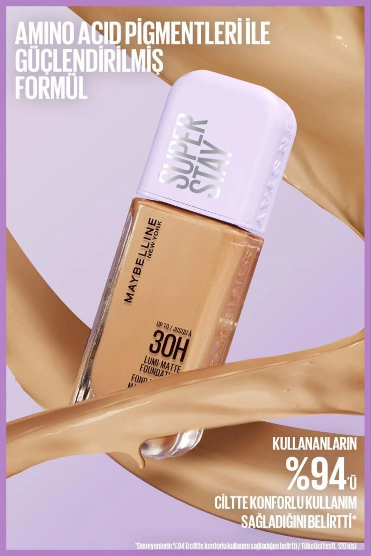 Super Stay Lumi Matte Fondöten - 108