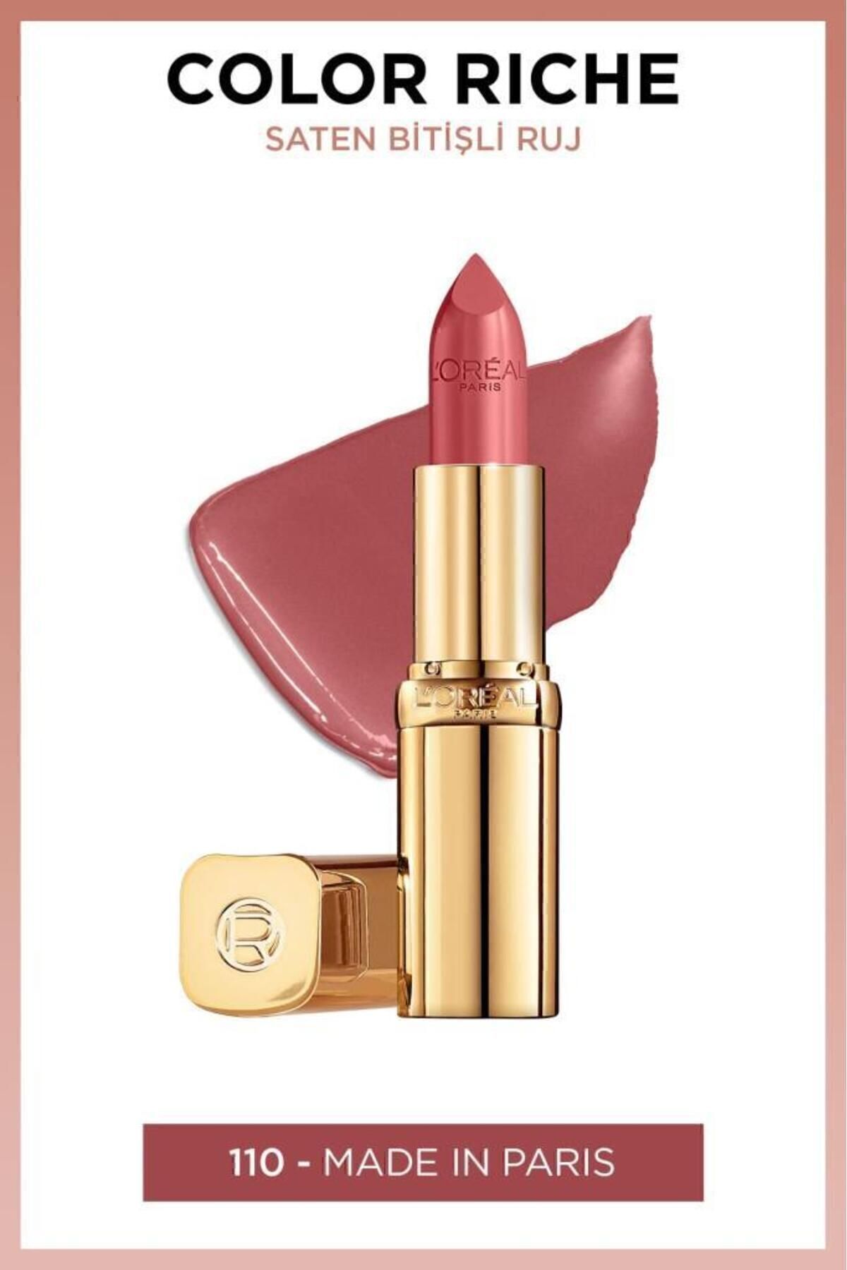 Color Riche Satin Bitişli Ruj - 110 Made In Paris
