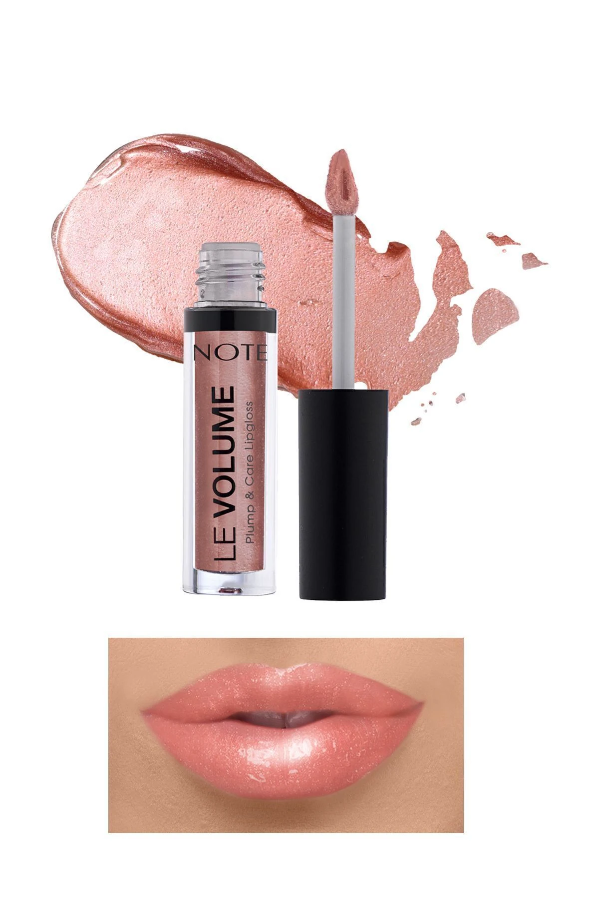 Le Volume Plump & Care Lipgloss Nemlendirici Dudak Parlatıcısı - 19 Secret Kiss - Pembe