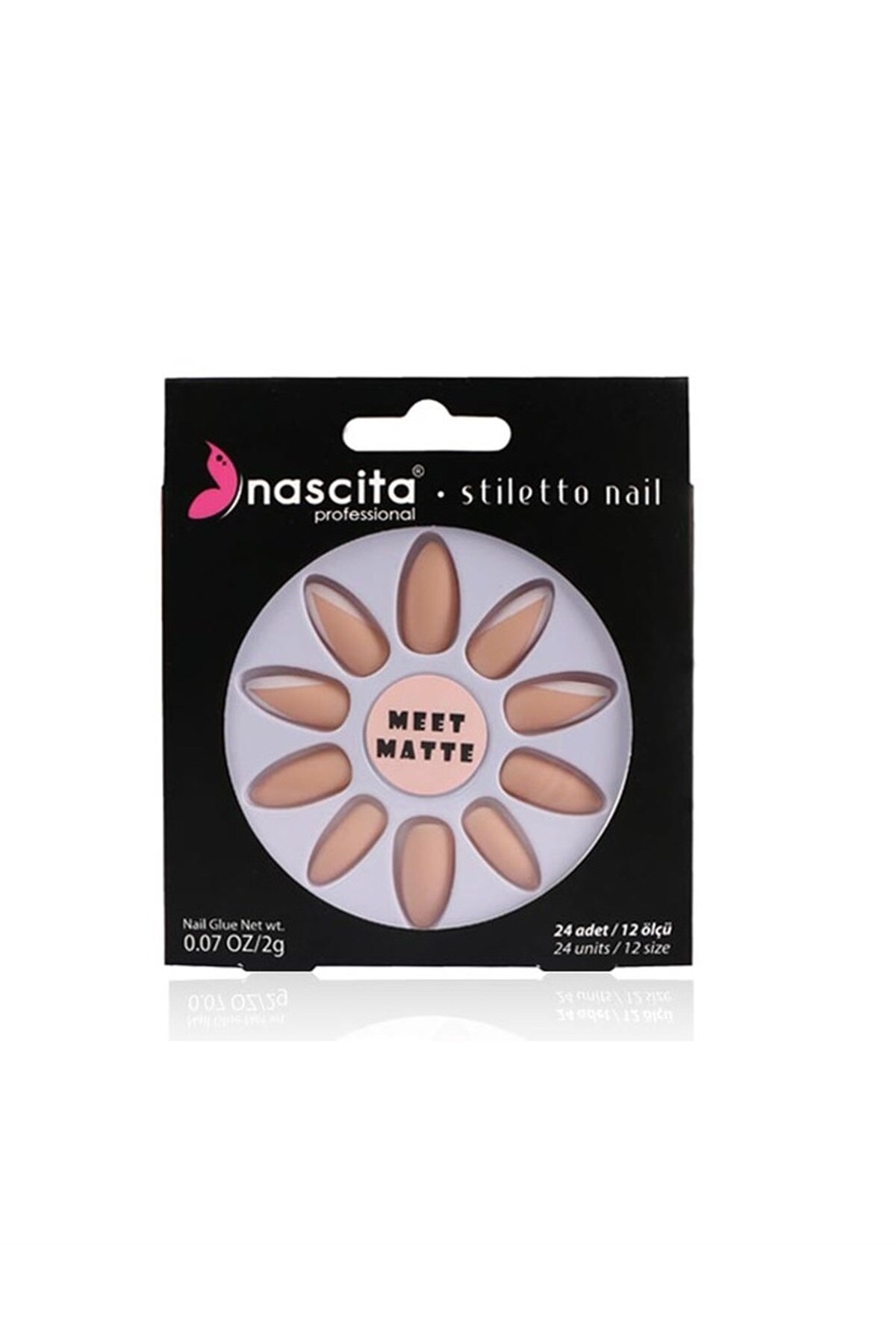 Stiletto Takma Tırnak Mattex -31
