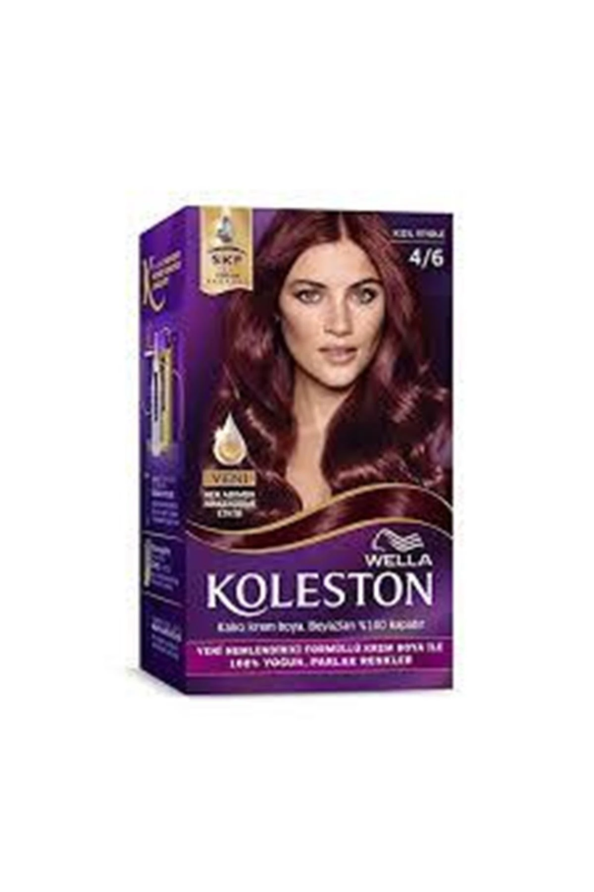 Kit Saç Boyası & No: 4/6 Kızıl Viyole