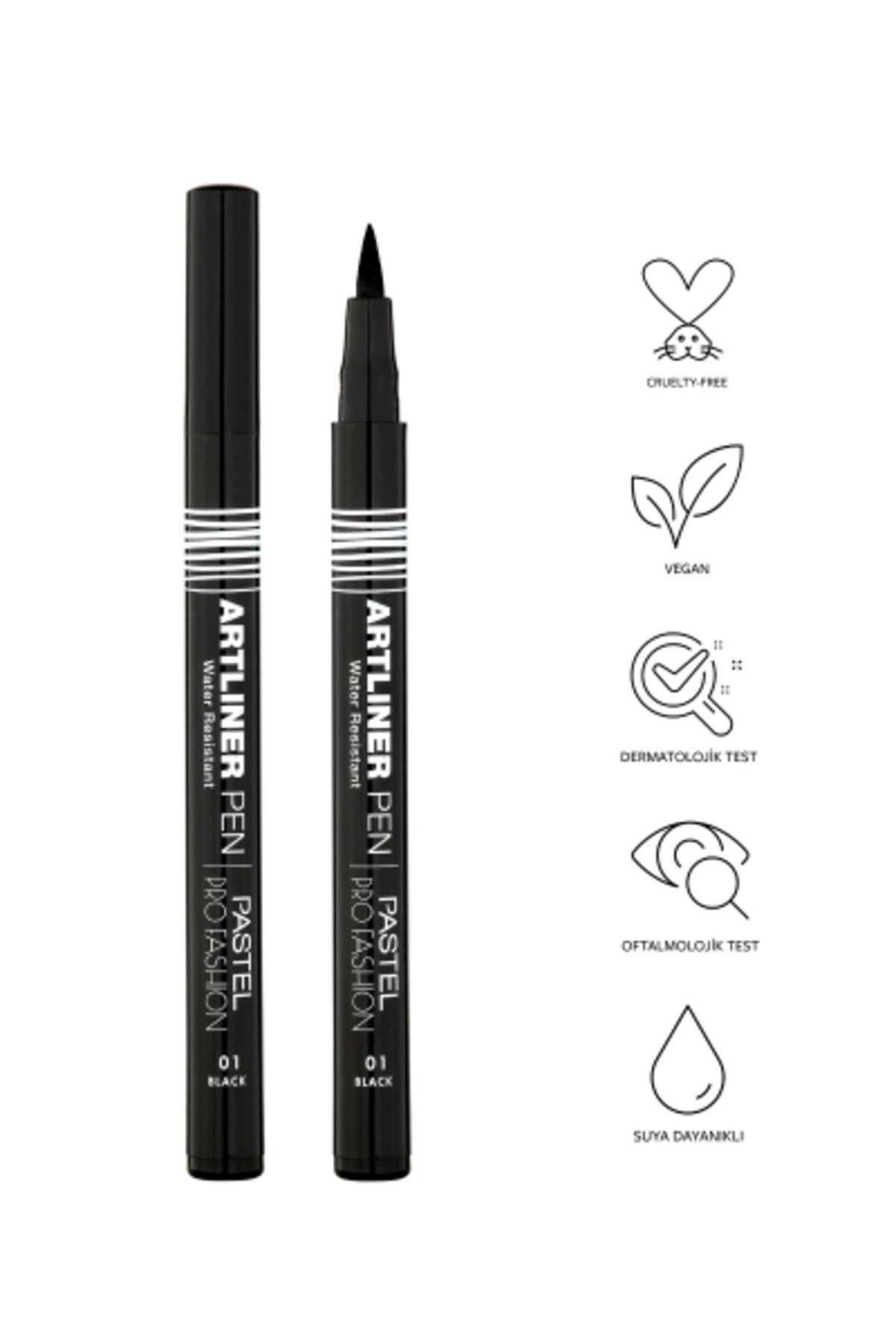Artliner Pen - Artliner Kalem 01 Black