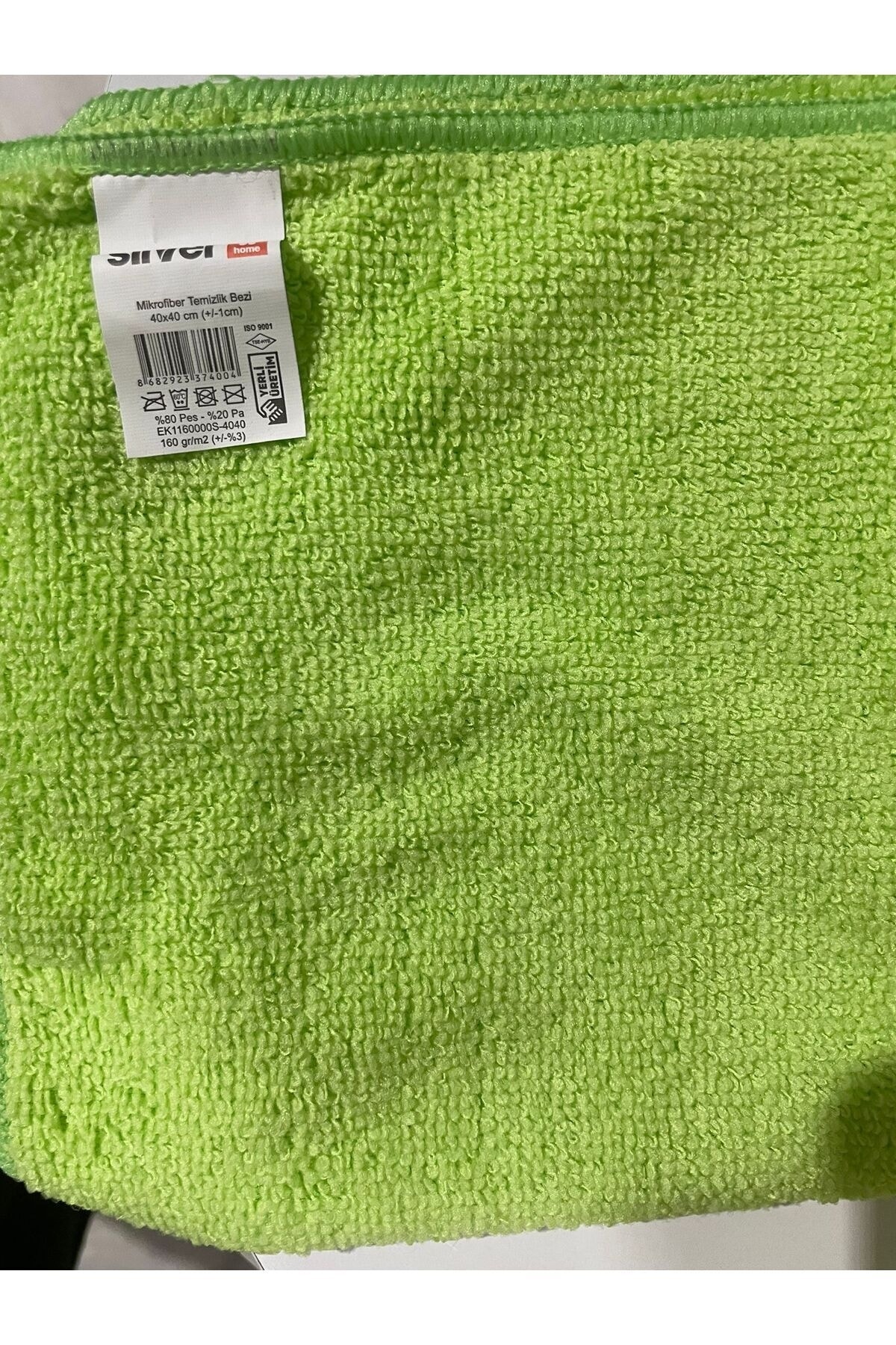 Silver Mikrofiber Bez