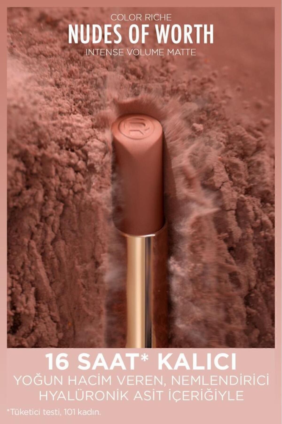 Color Riche Intense Volume Matte Ruj - 505 Nude Resilient