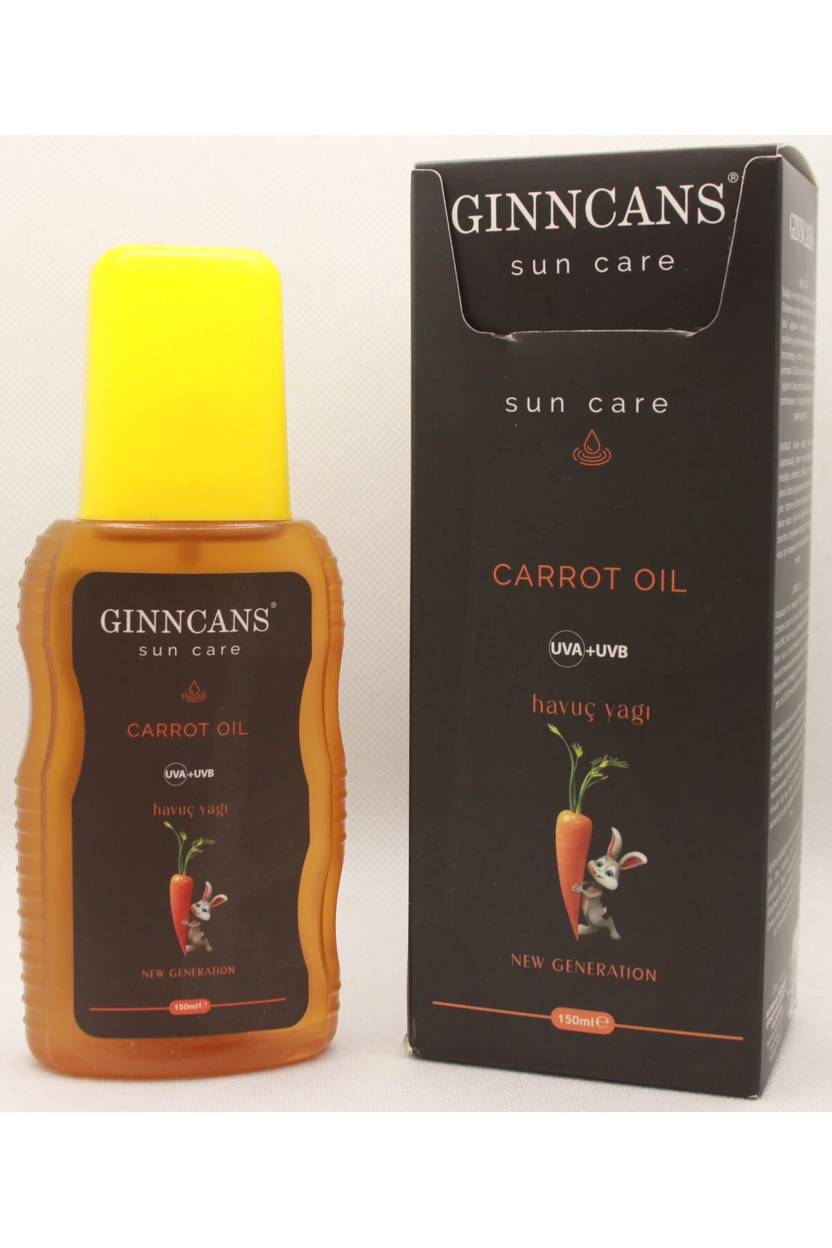 Sun Güneş Koruyucu Krem & Uva+Uvb Bronzlaştırıcı Havuç Yağı 150Ml