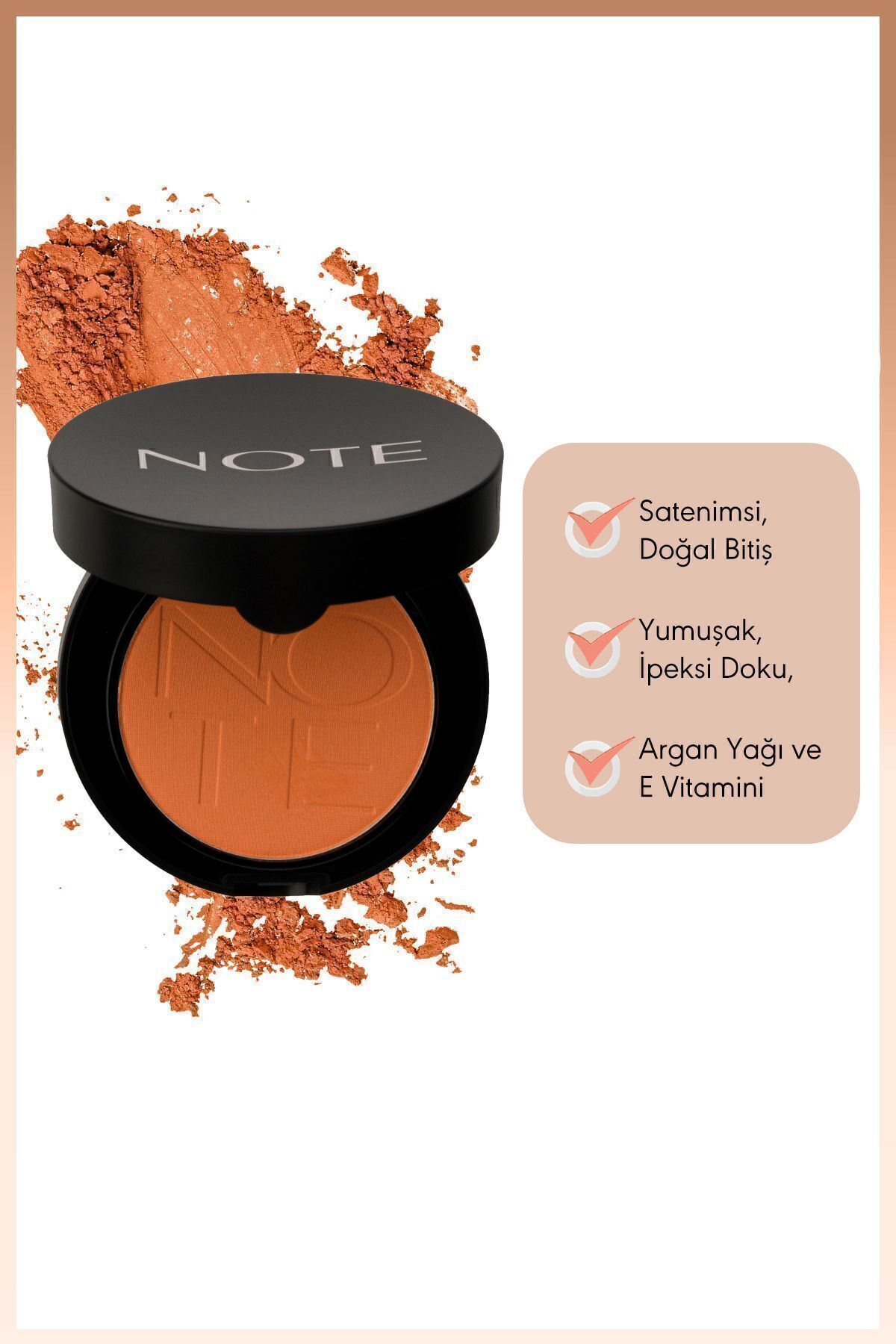 Luminous Silk Compact Blusher Toz Allık - 03 Coral