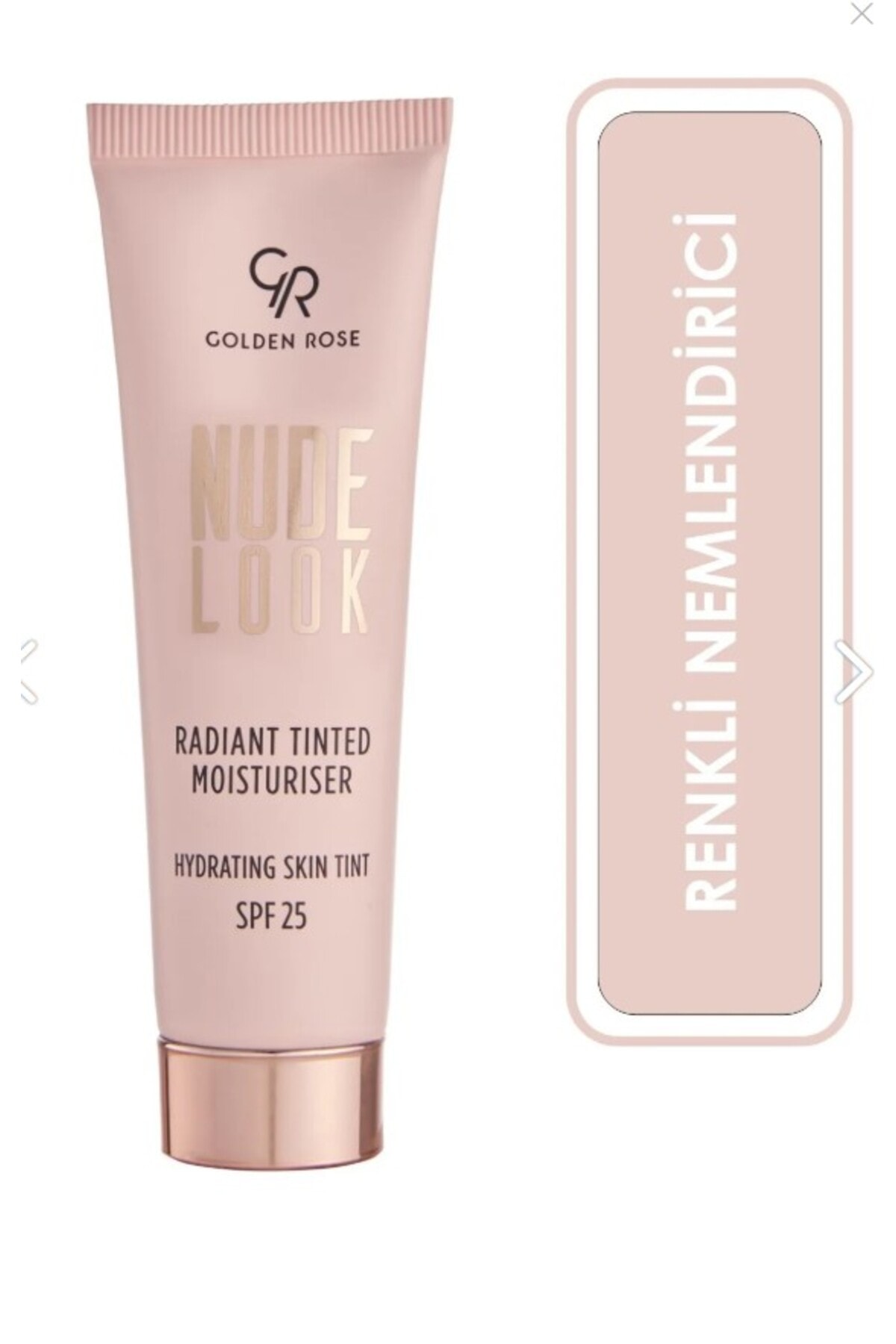 Nude Look Radiant Tinted Moisturiser No: 02 Medium Tint - Renkli Nemlendirici Spf 25