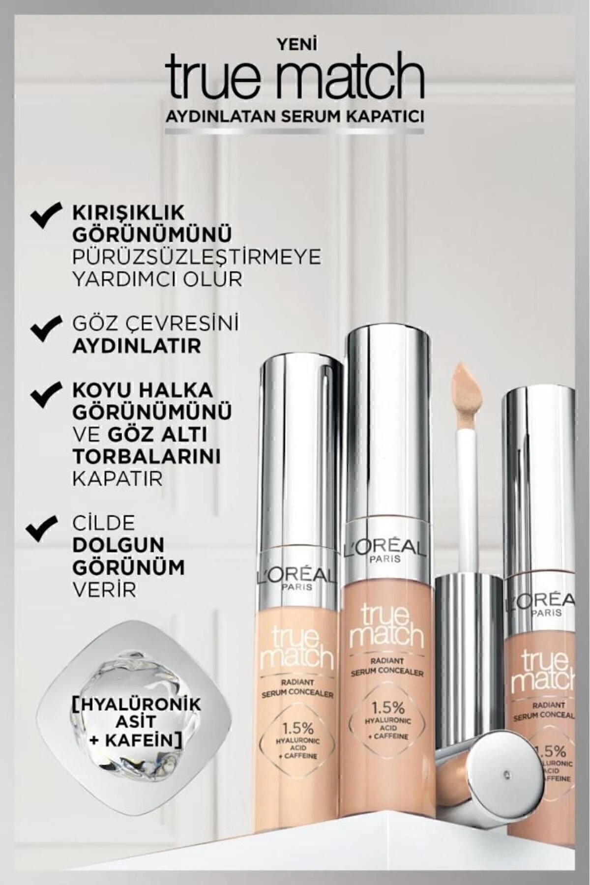 True Match Aydınlatan Serum Kapatıcı - 1R 11 Ml