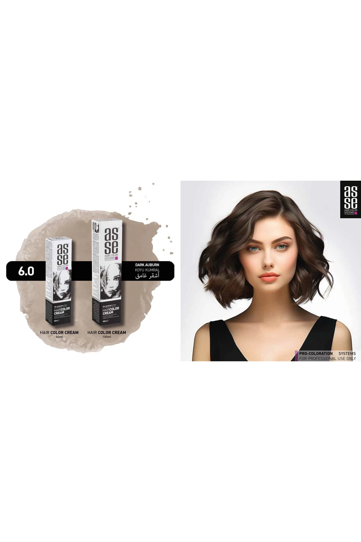 Krem Saç Boyası 60 Ml (Siyah 1.0)