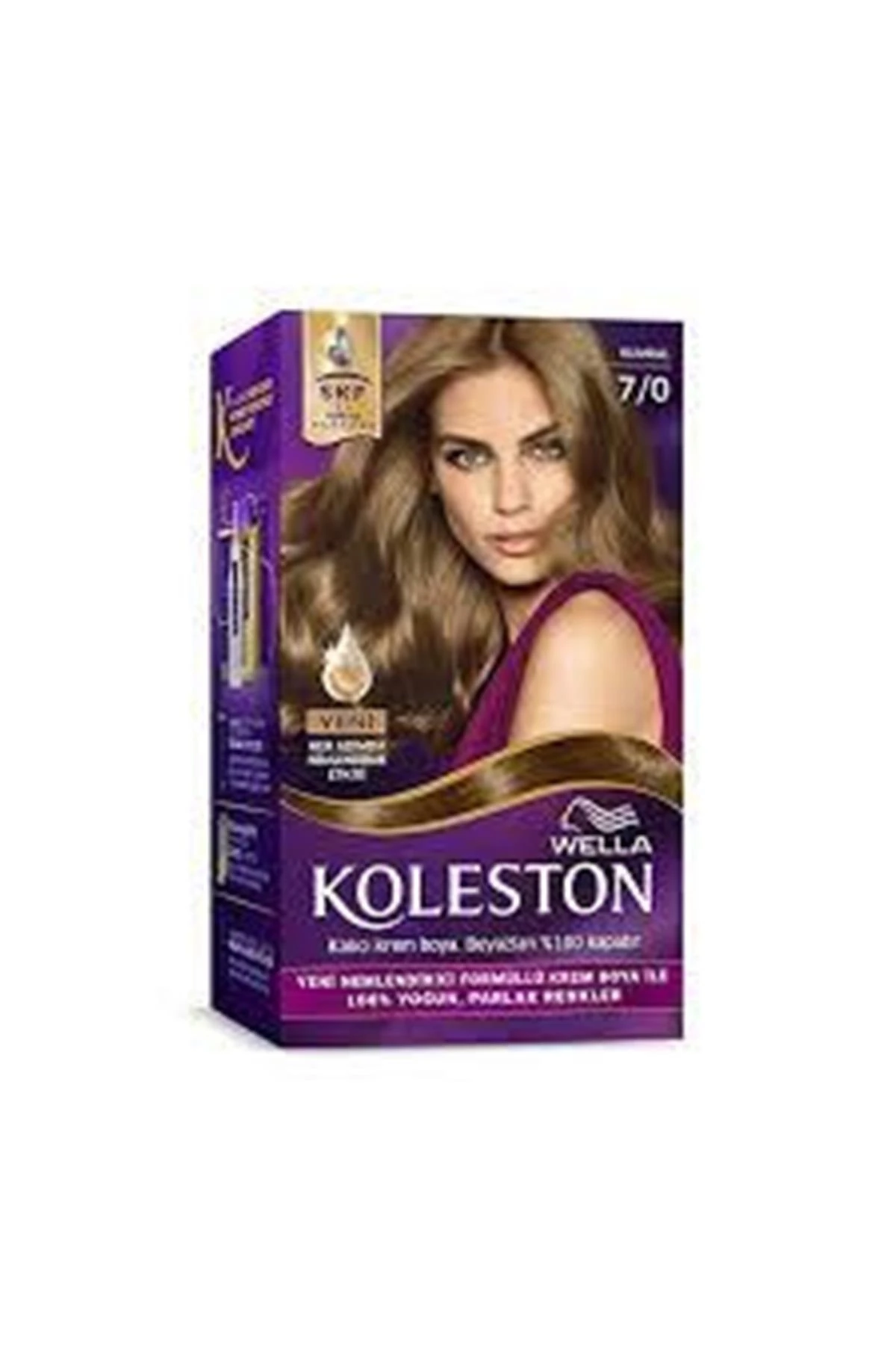 Kit Saç Boyası & No: 7/0 Kumral Yeni