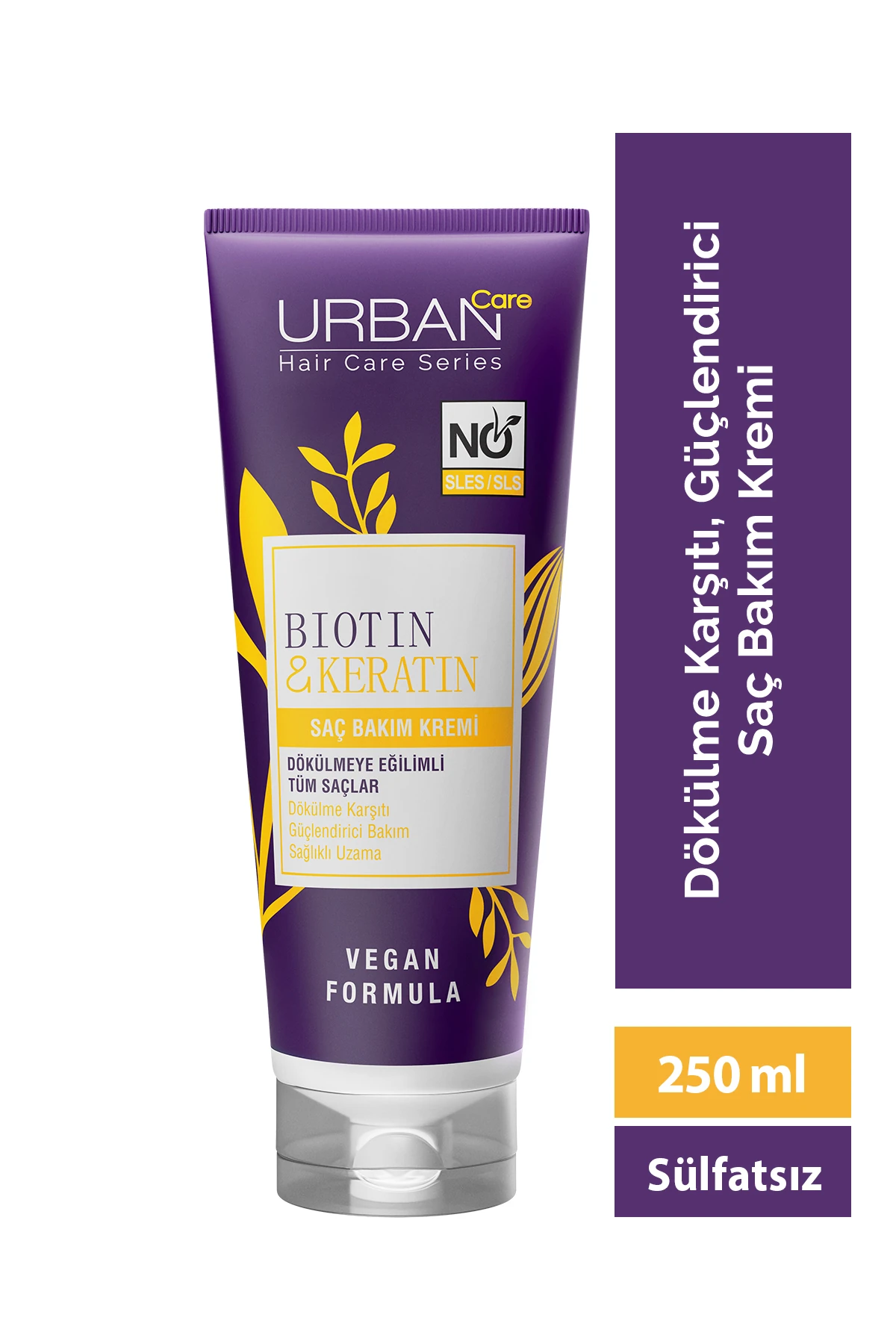 Biotin & Keratin Saç Kremi 250 Ml - Sülfatsız