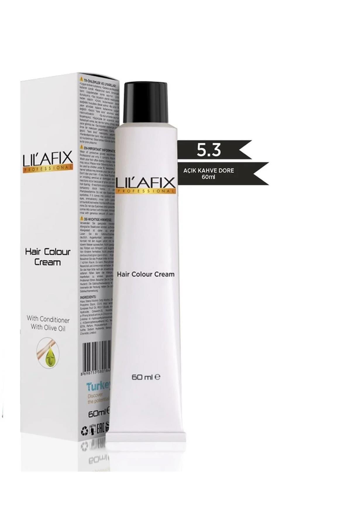 Krem Tüp Saç Boyası 5.3 Açık Kahve Dore 60 Ml