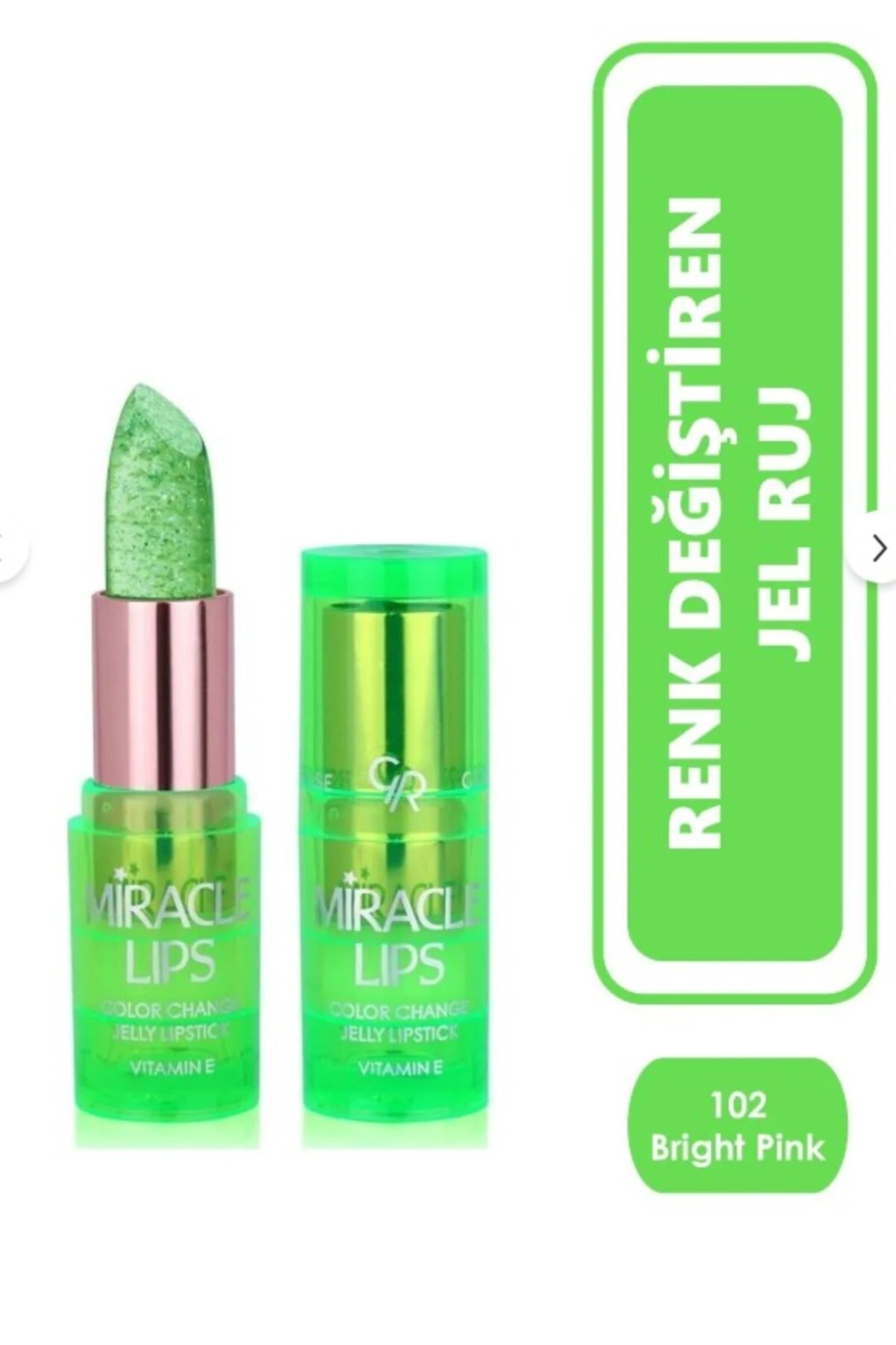 Miracle Lips Color Change Jelly Lipstick No:102