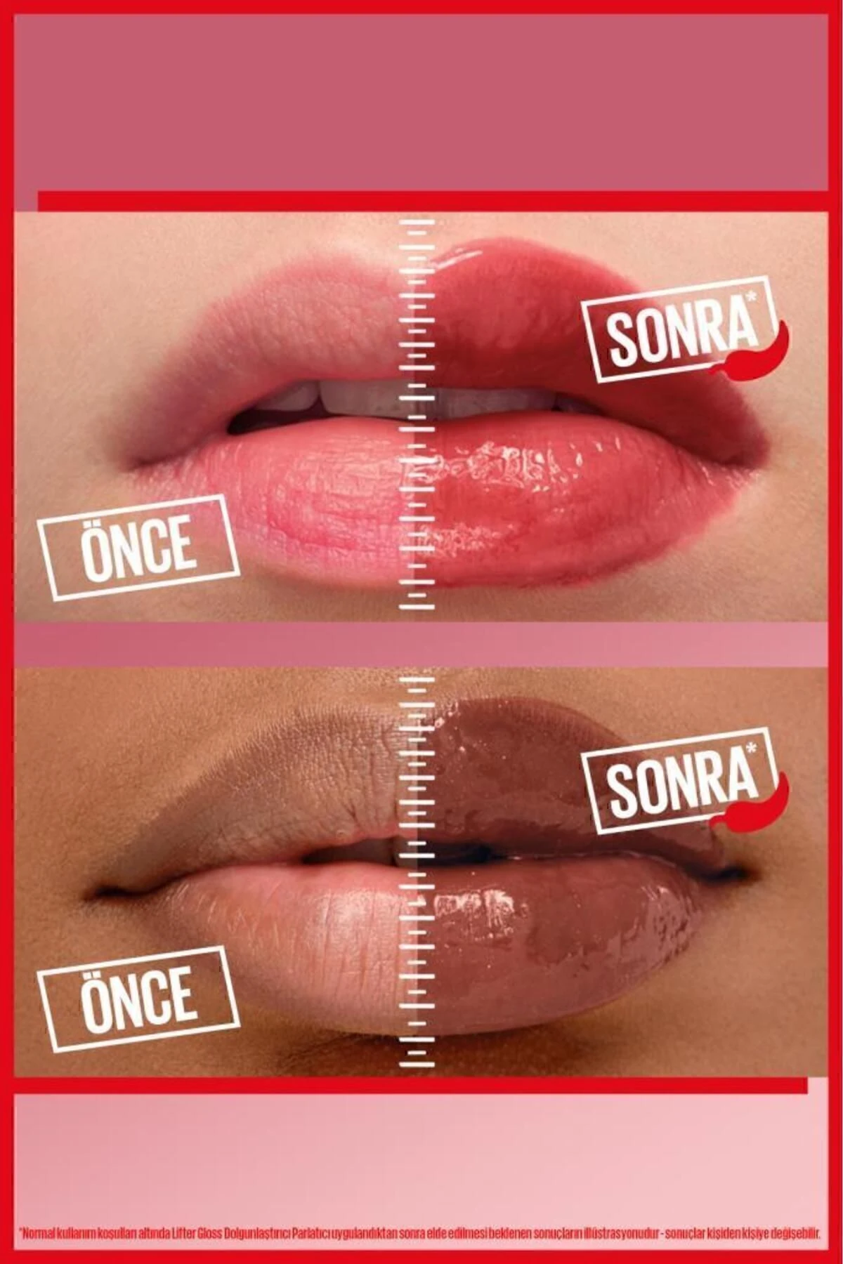 Lifter Plump Kırmızı Tonlu Dolgunlaştırıcı Dudak Parlatıcısı- 006 Hot Chili Lip Gloss