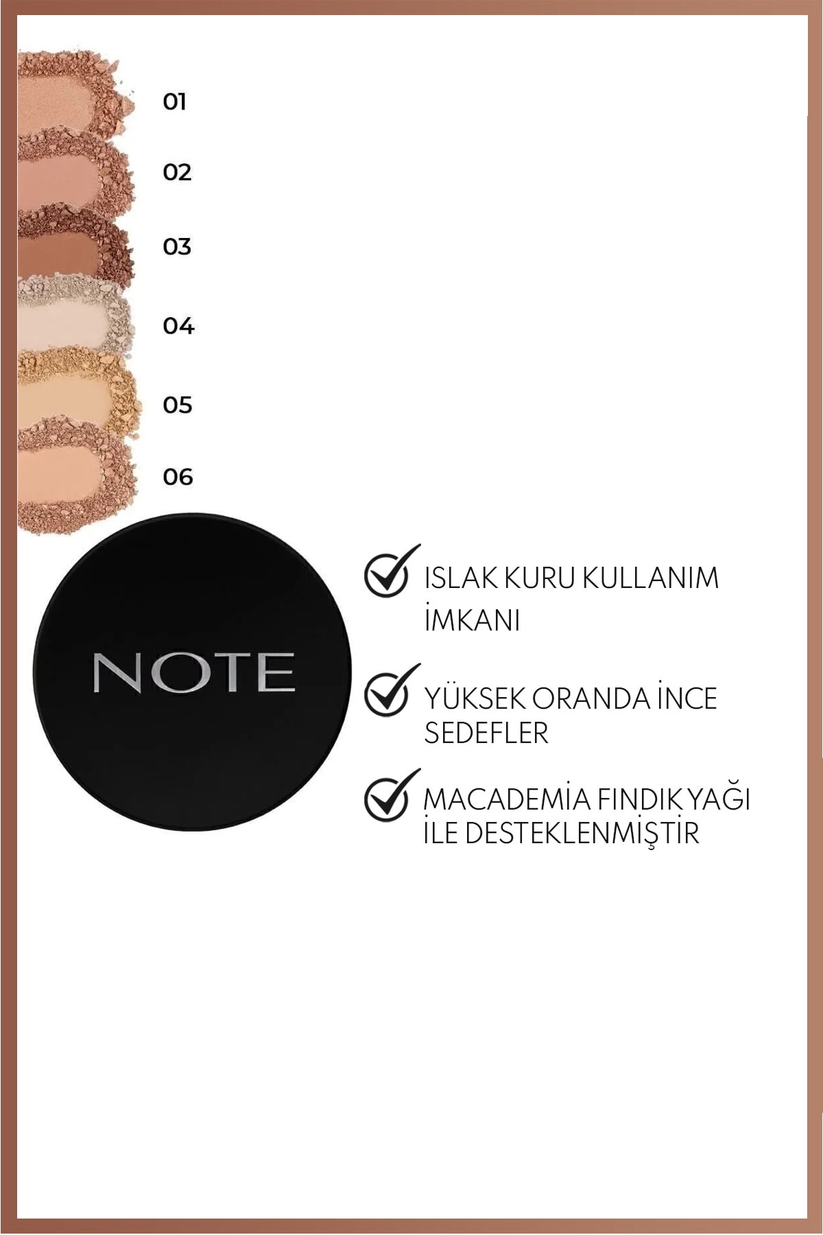 Baked Powder Işıltılı Bitişli Fırınlanmış Toz Pudra - 03 Caramel Cake