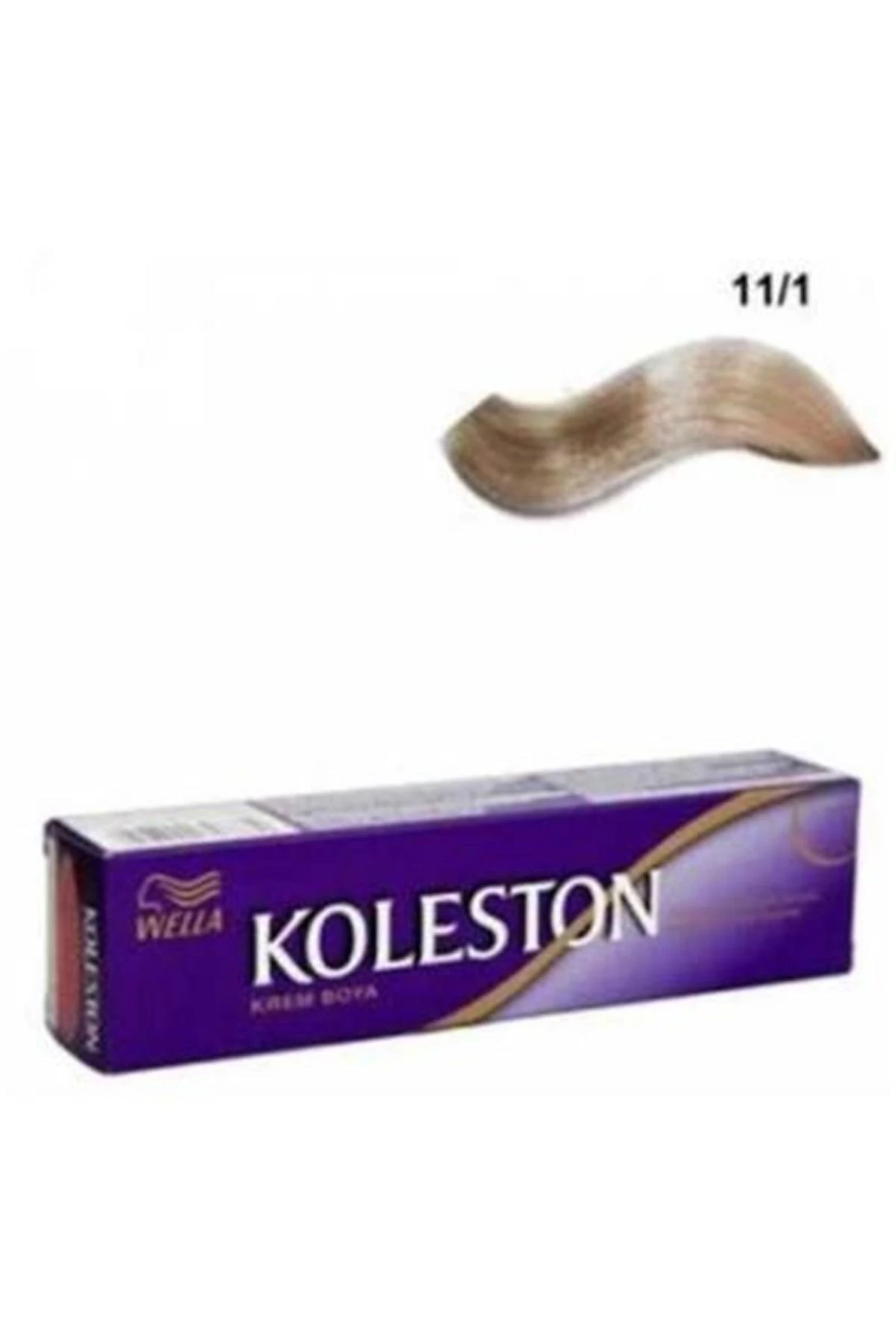 Single Saç Boyası & No: 11/1 Açık Küllü Sarı