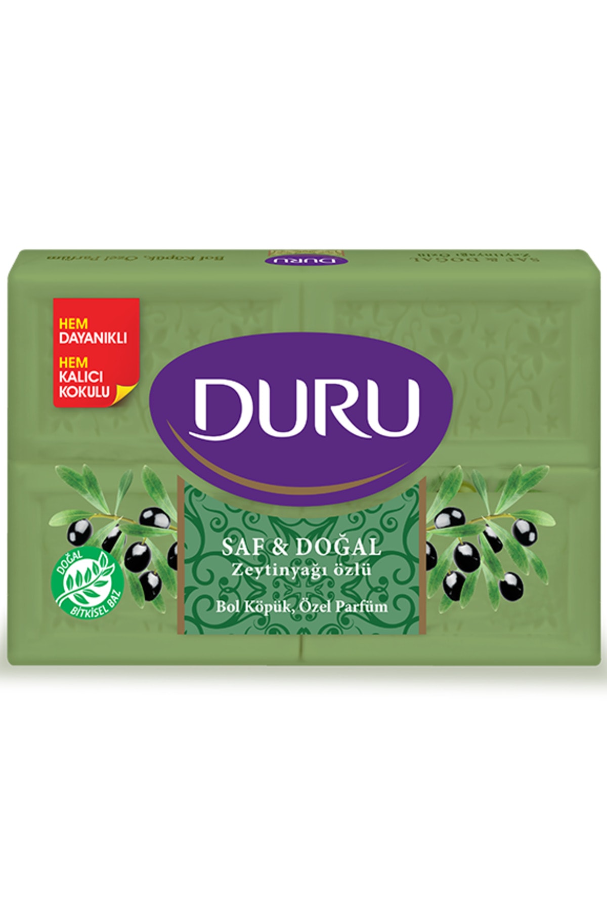 Natural Olive Zeytinyağlı 4 Adet Banyo Sabunu 600 Gr