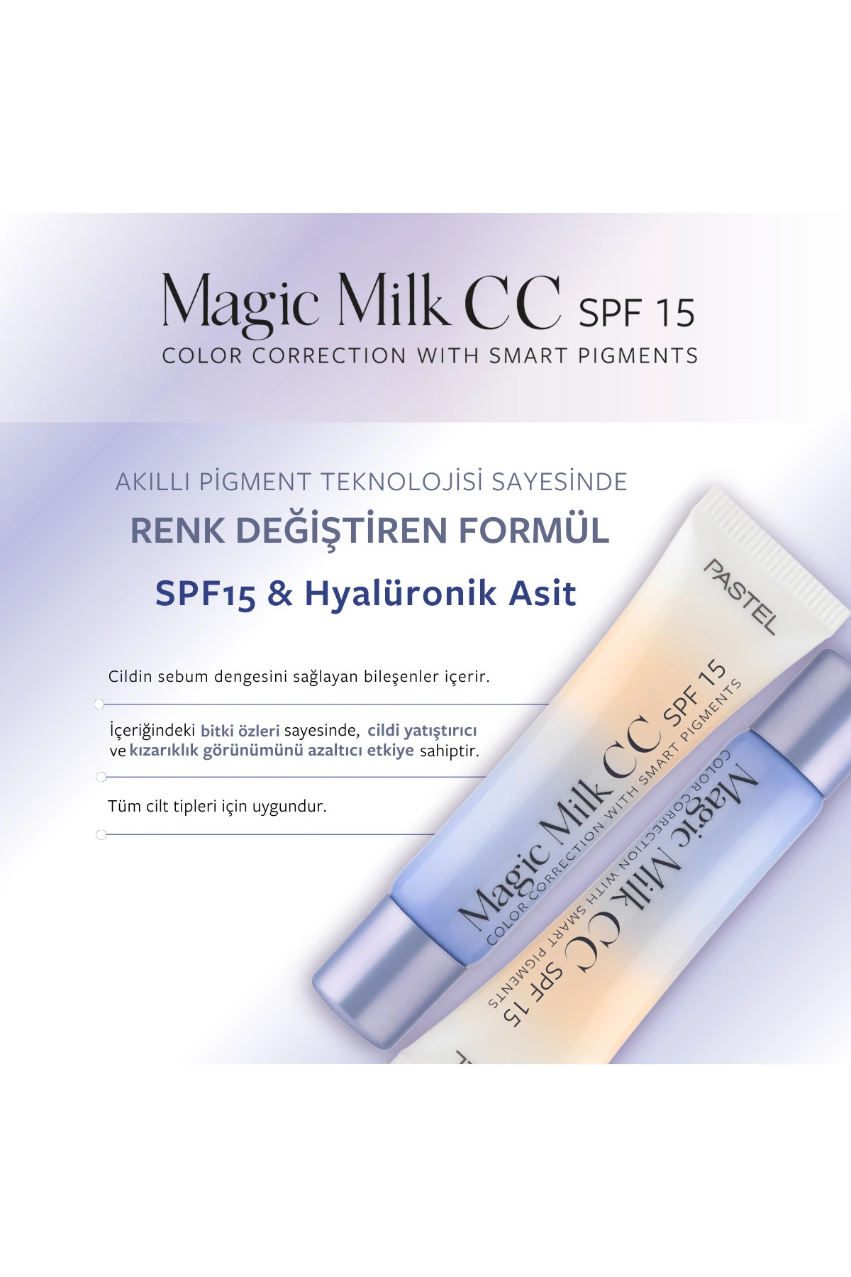 Magic Milk Cc Spf 15 - Cilt Tonu Eşitleyici Spf 15 Cc Krem 51 Medium Deep